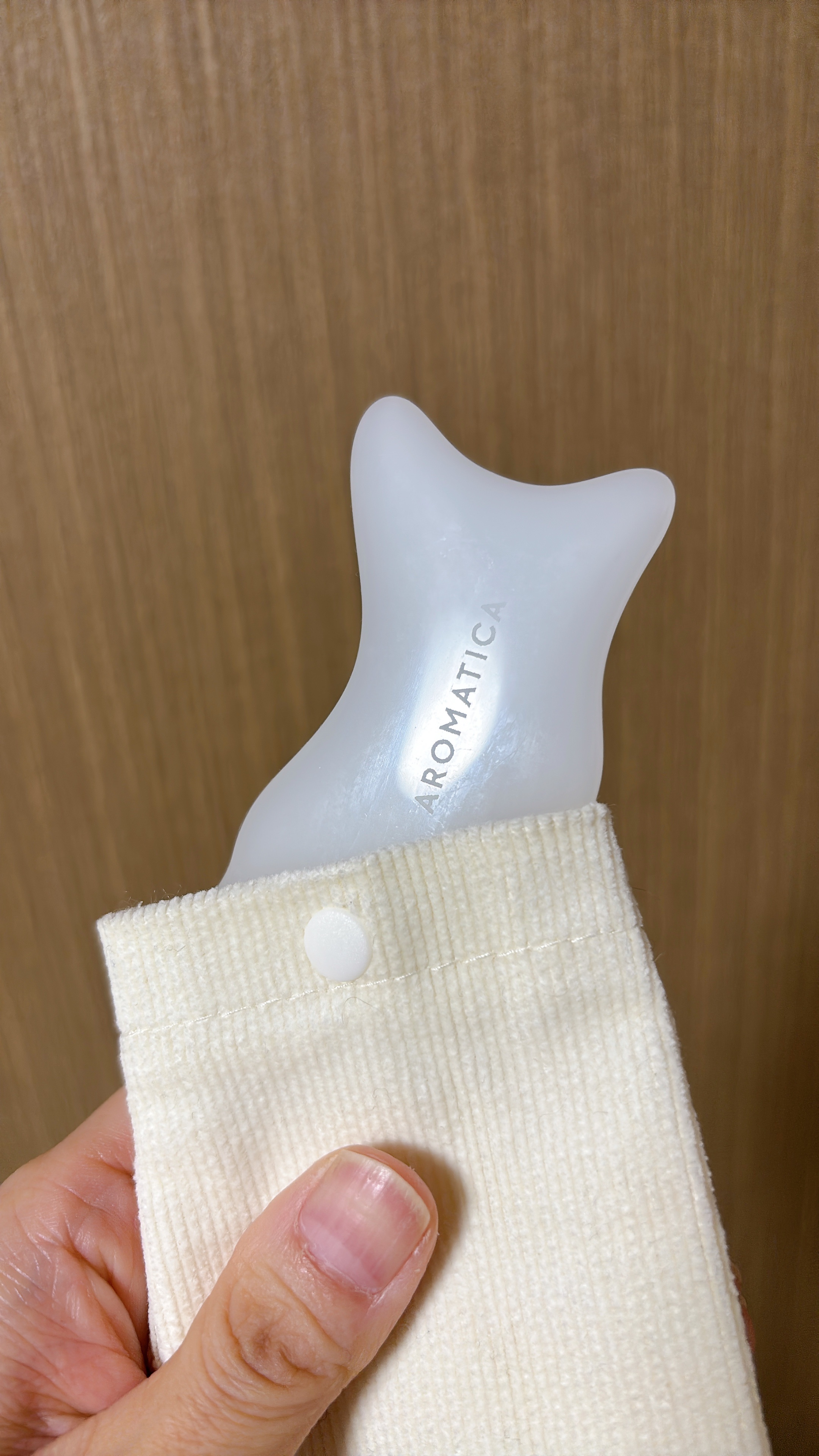 グラスイルカマッサージャー/AROMATICA/美顔器・マッサージを使ったクチコミ（1枚目）