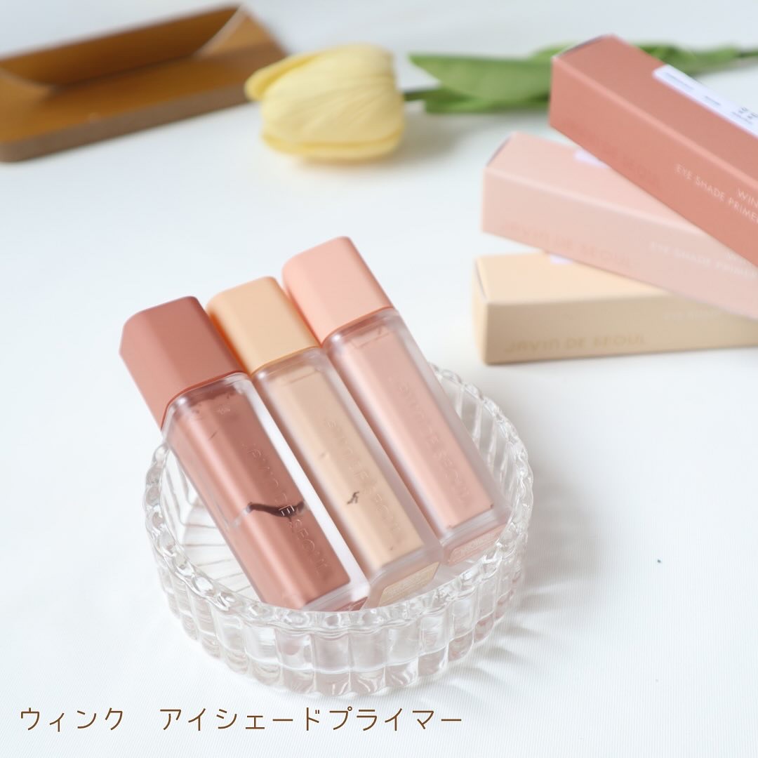 ウインク アイ シェード プライマー/Javin De Seoul/リキッドアイシャドウを使ったクチコミ（2枚目）