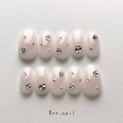 クリアジェル/Petit Price/ジェルネイルを使ったクチコミ(7枚目)