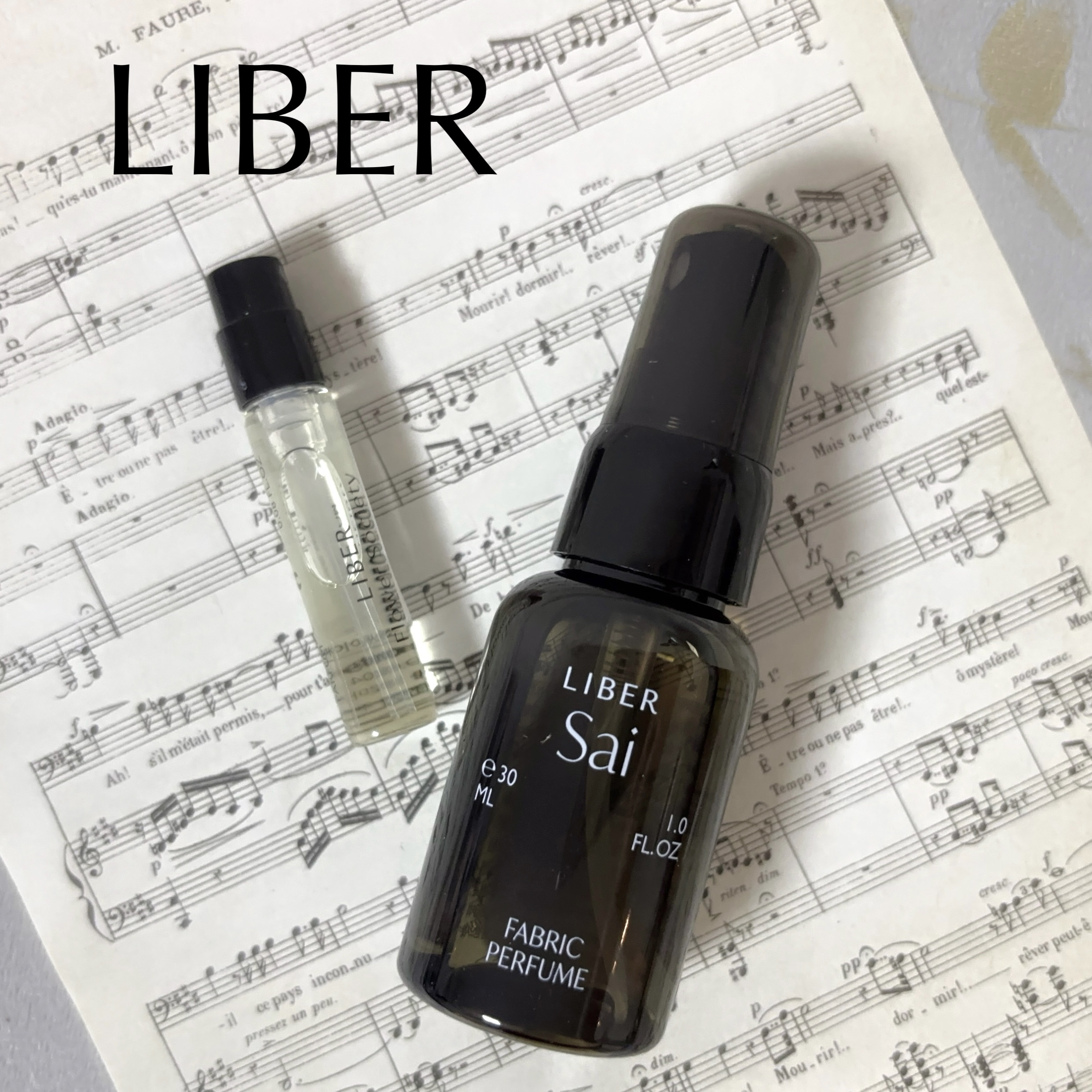 FABRIC PERFUME 1.Sai(best/soap)/LIBER/ファブリックミストを使ったクチコミ（1枚目）