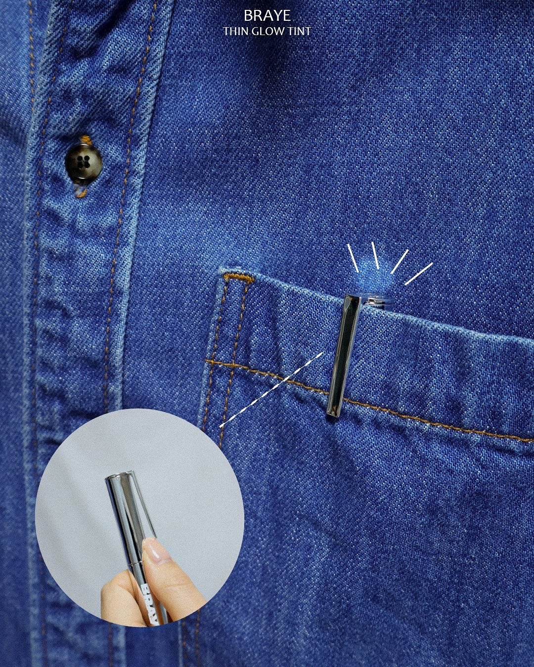 THIN GLOW TINT/BRAYE/口紅を使ったクチコミ(8枚目)