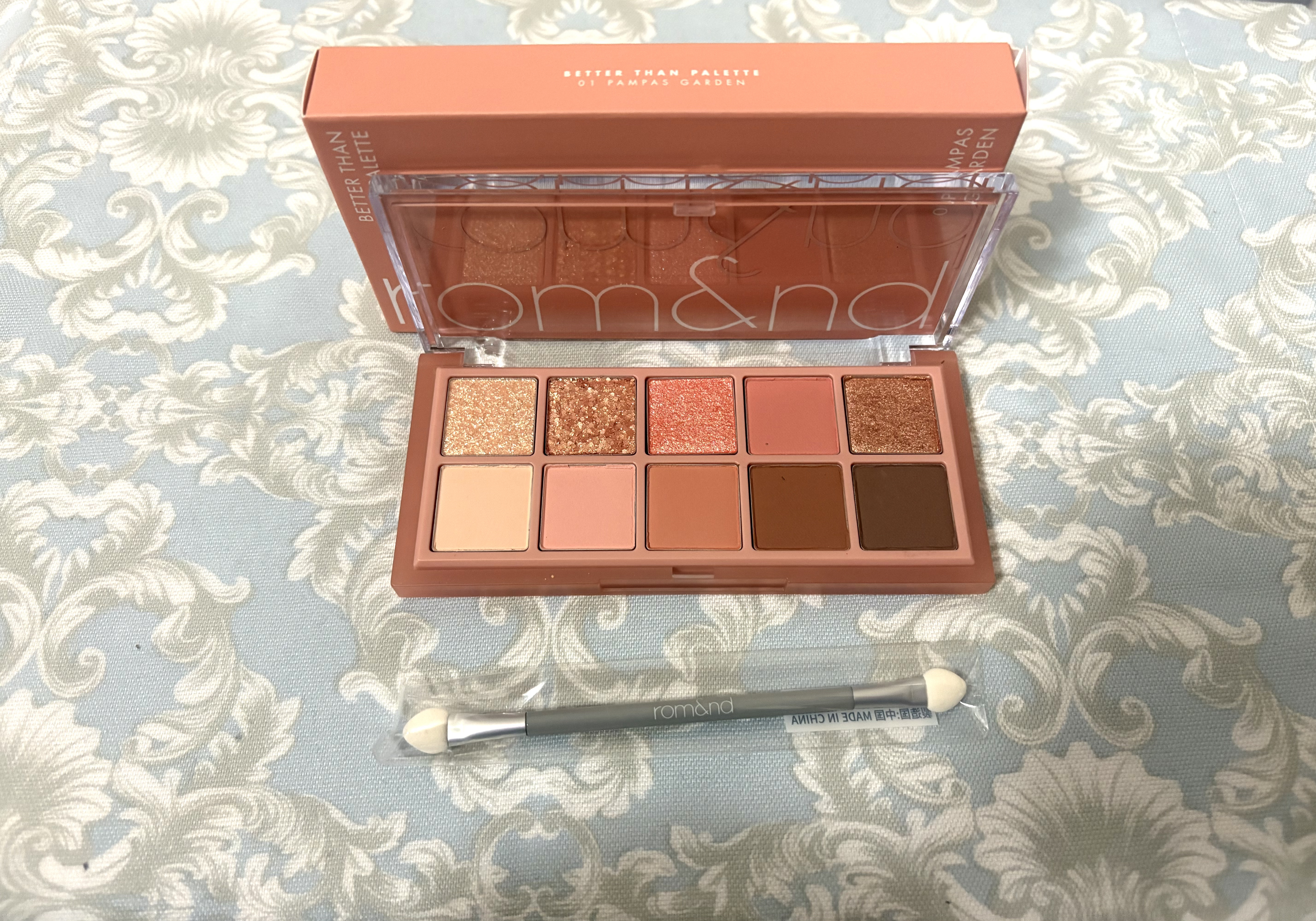 ベターザンパレット/rom&nd/アイシャドウパレットを使ったクチコミ（2枚目）