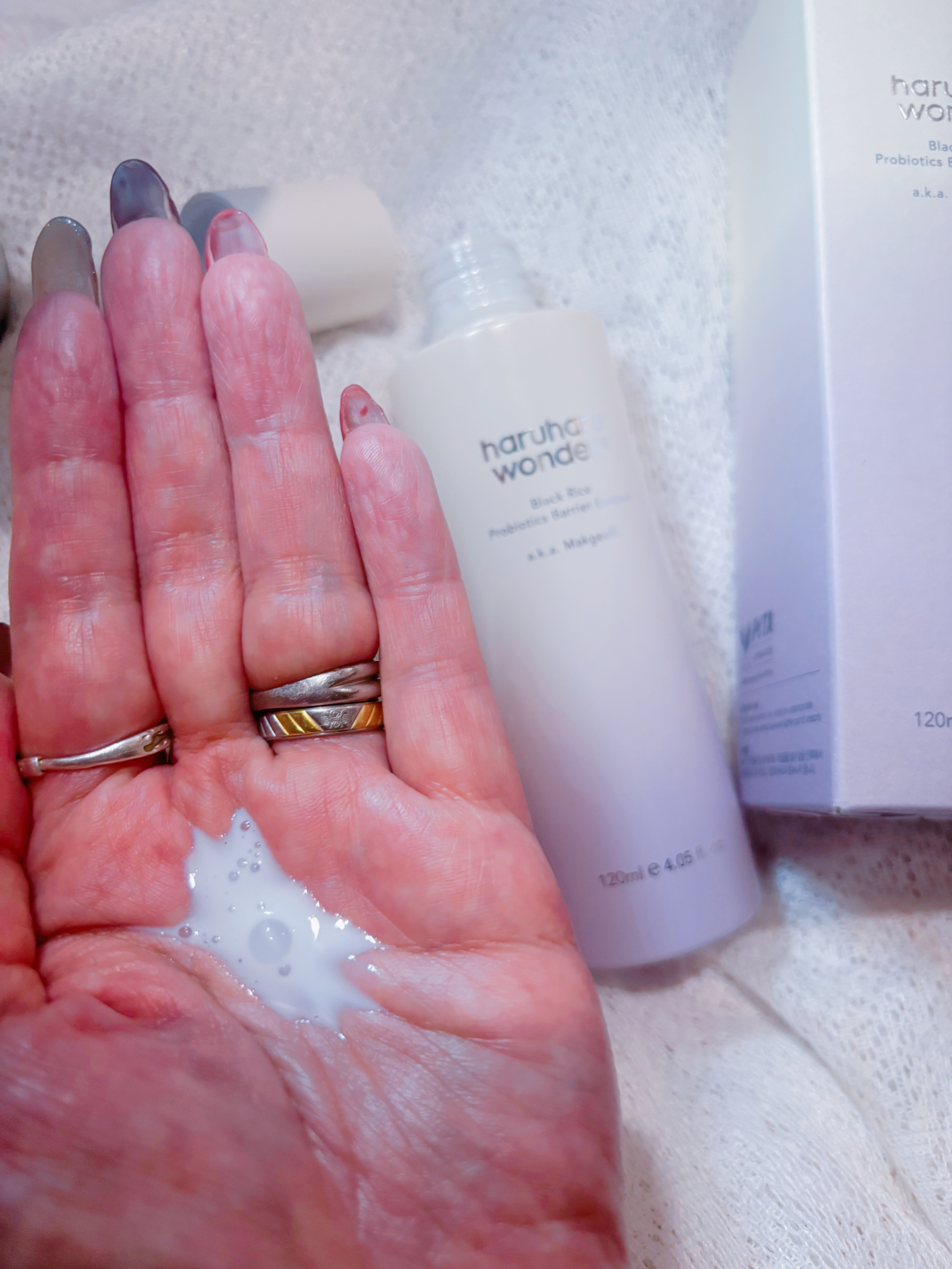 ブラックライスプロバイオティクスバリアエッセンス /haruharu wonder/美容液を使ったクチコミ（3枚目）