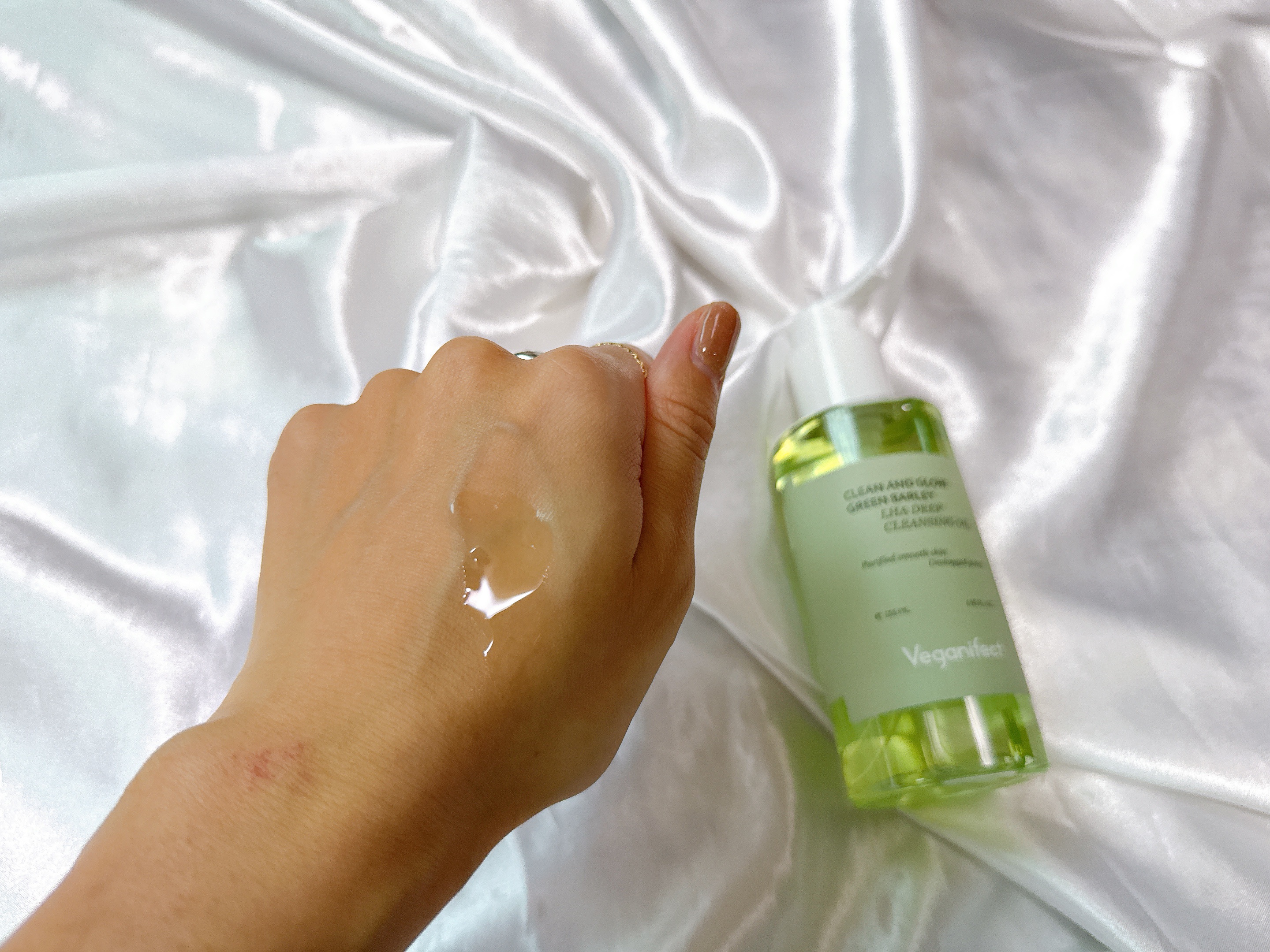 青麦LHAディープクレンジングオイル/Veganifect/オイルクレンジングを使ったクチコミ（2枚目）