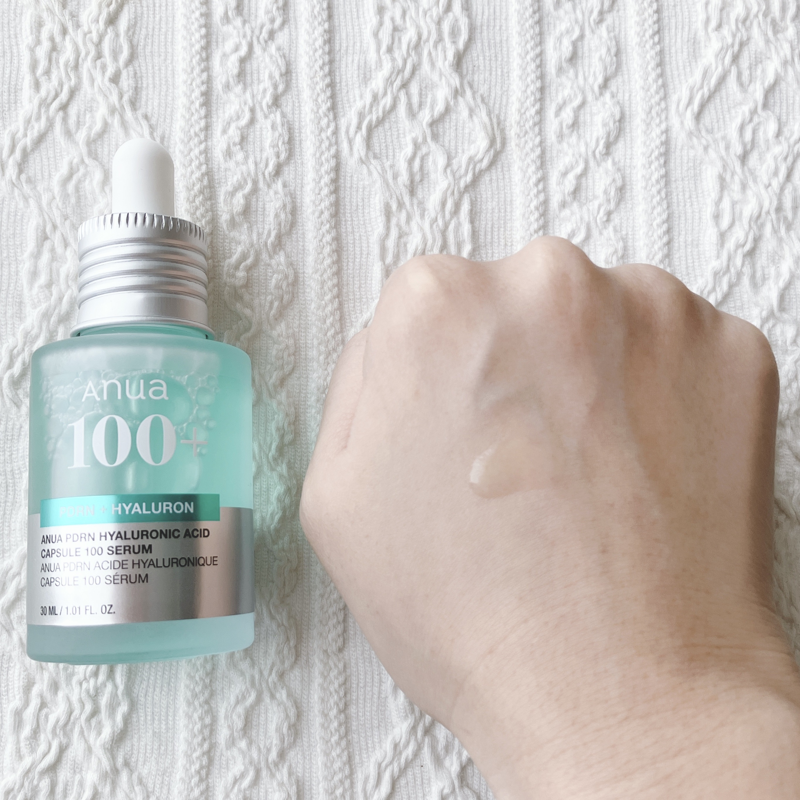 PDRNヒアルロン酸カプセル100セラム/Anua/美容液を使ったクチコミ（3枚目）