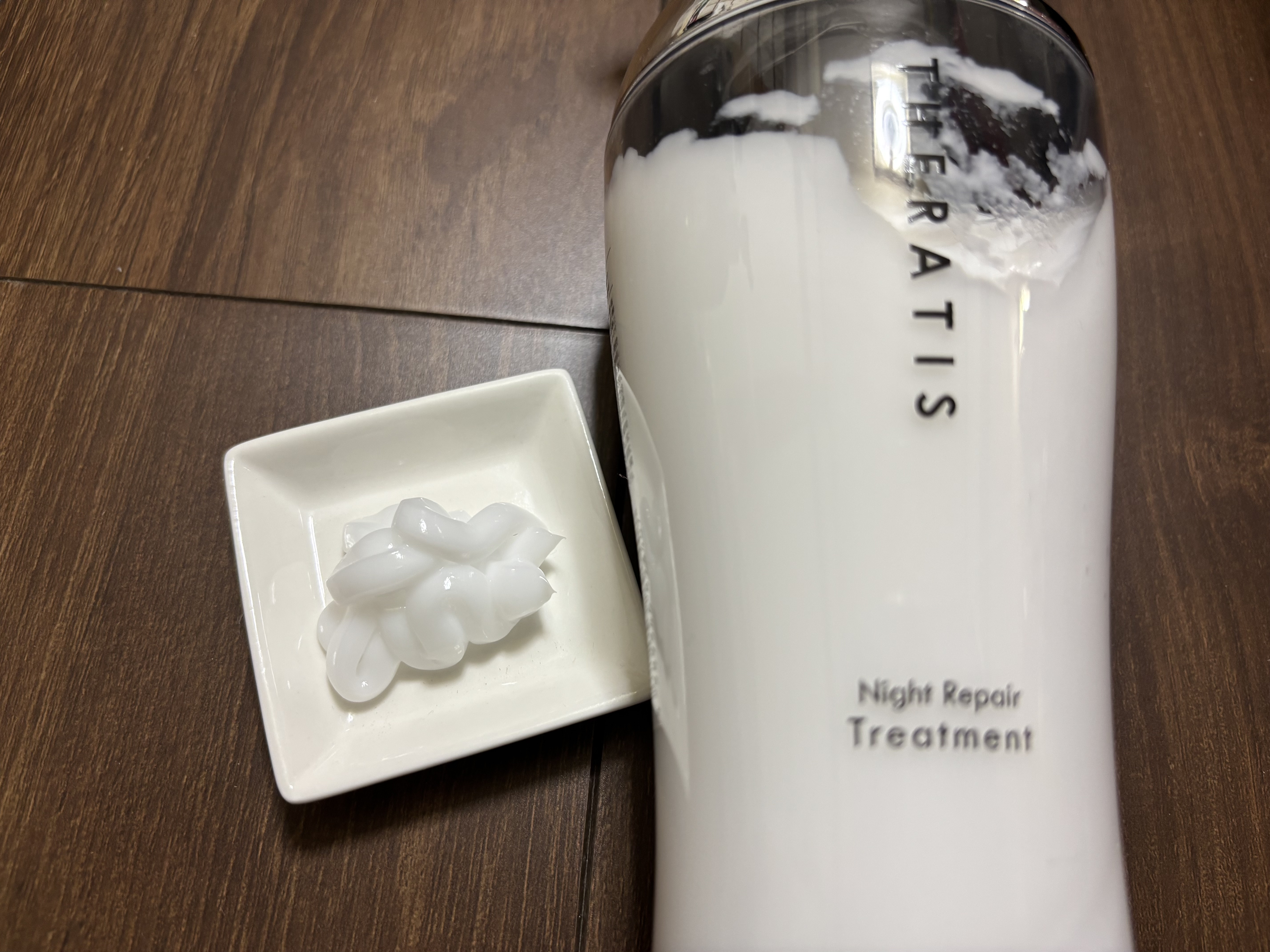 ナイトリペア シャンプー/ヘアトリートメント/THERATIS/シャンプー・コンディショナーを使ったクチコミ（3枚目）