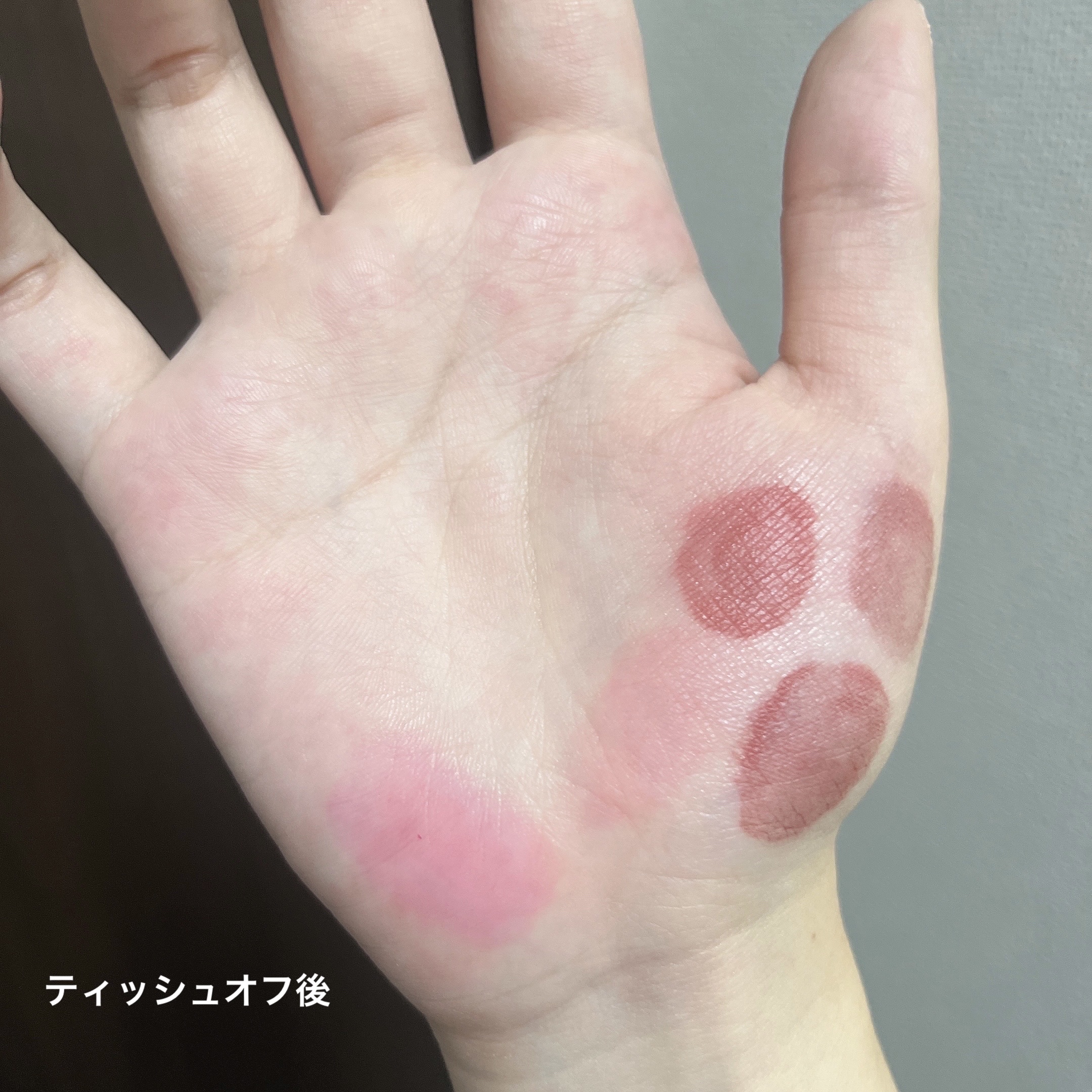 ラスティング フィニッシュ オイルモイスト ティント S/リンメル ロンドン/リップティントを使ったクチコミ（3枚目）