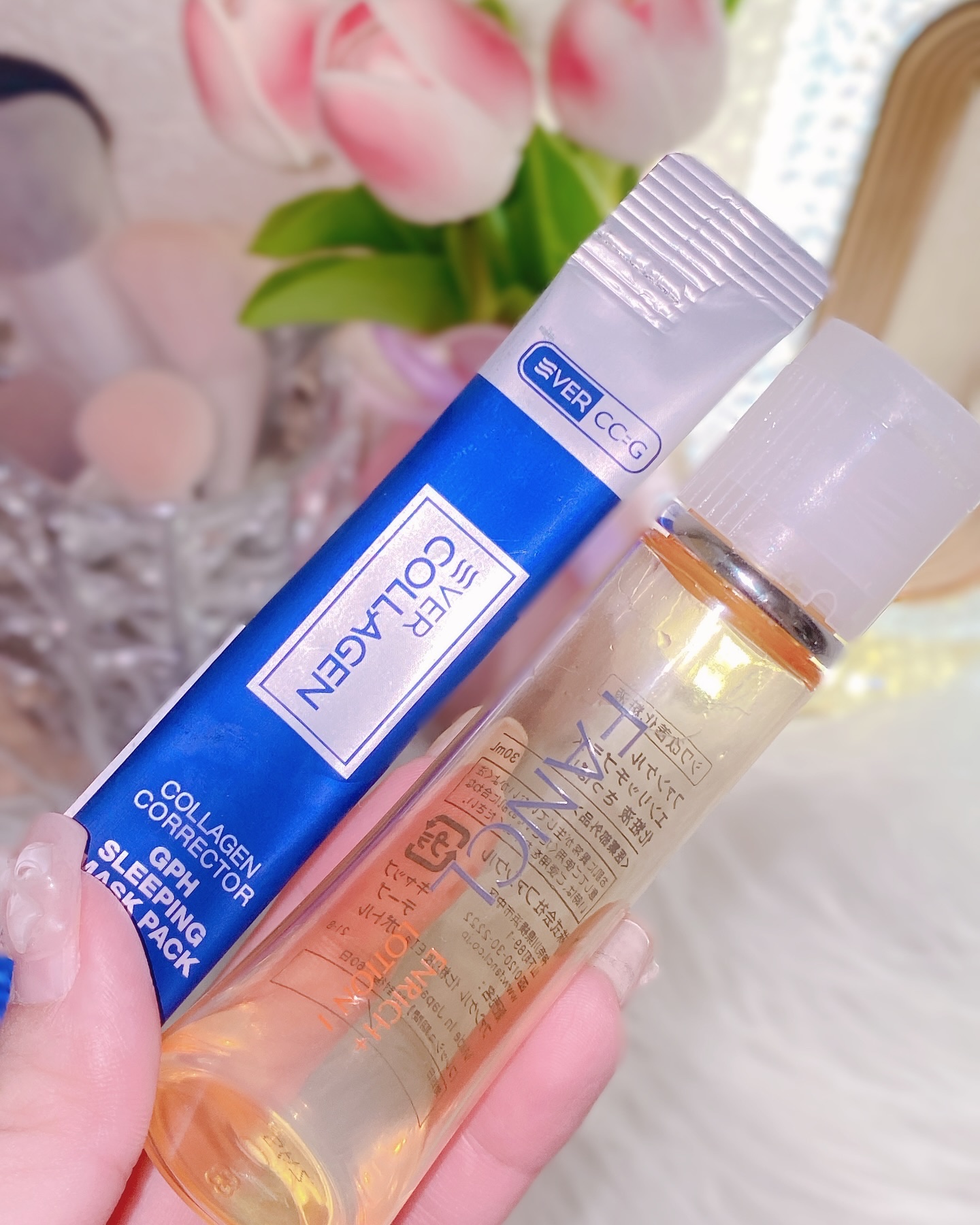 GPH SLEEPING MASK PACK/EVER COLLAGEN/洗い流すパック・マスクを使ったクチコミ（2枚目）