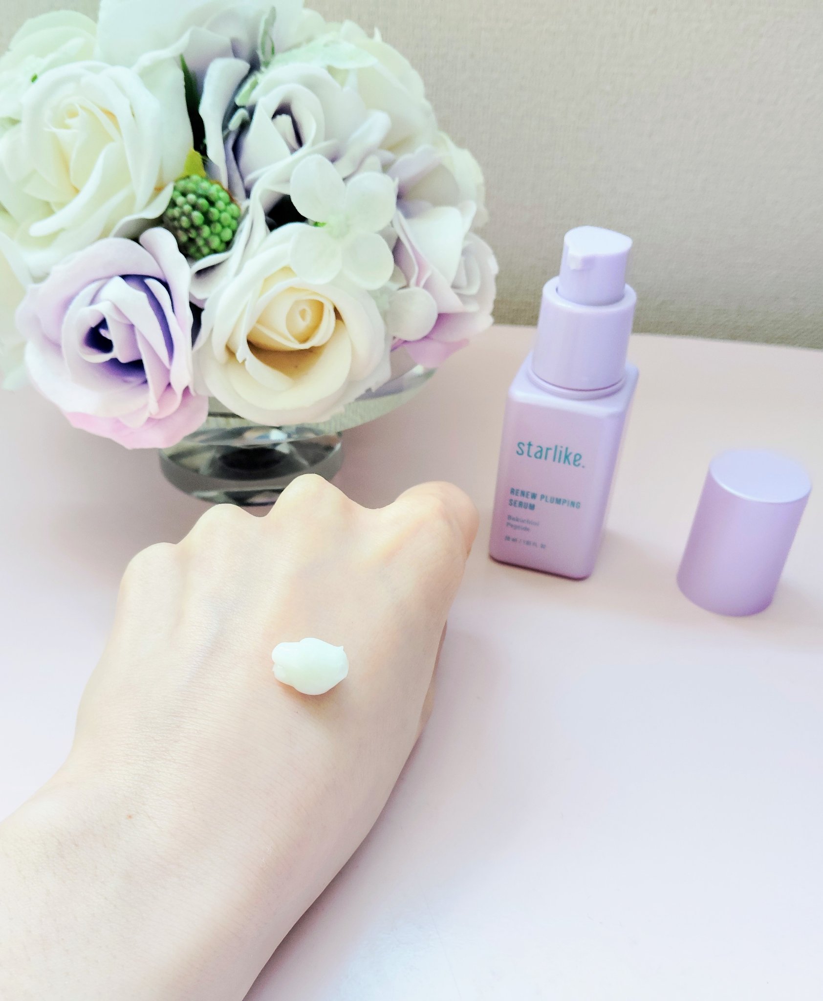 リニュープランピングセラム/STARLIKE/美容液を使ったクチコミ（3枚目）