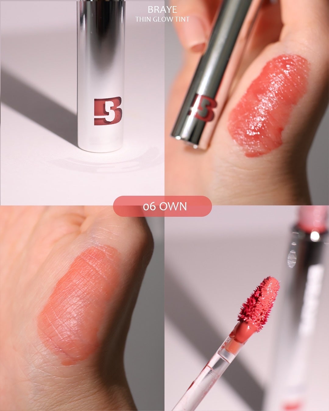 THIN GLOW TINT/BRAYE/口紅を使ったクチコミ(5枚目)