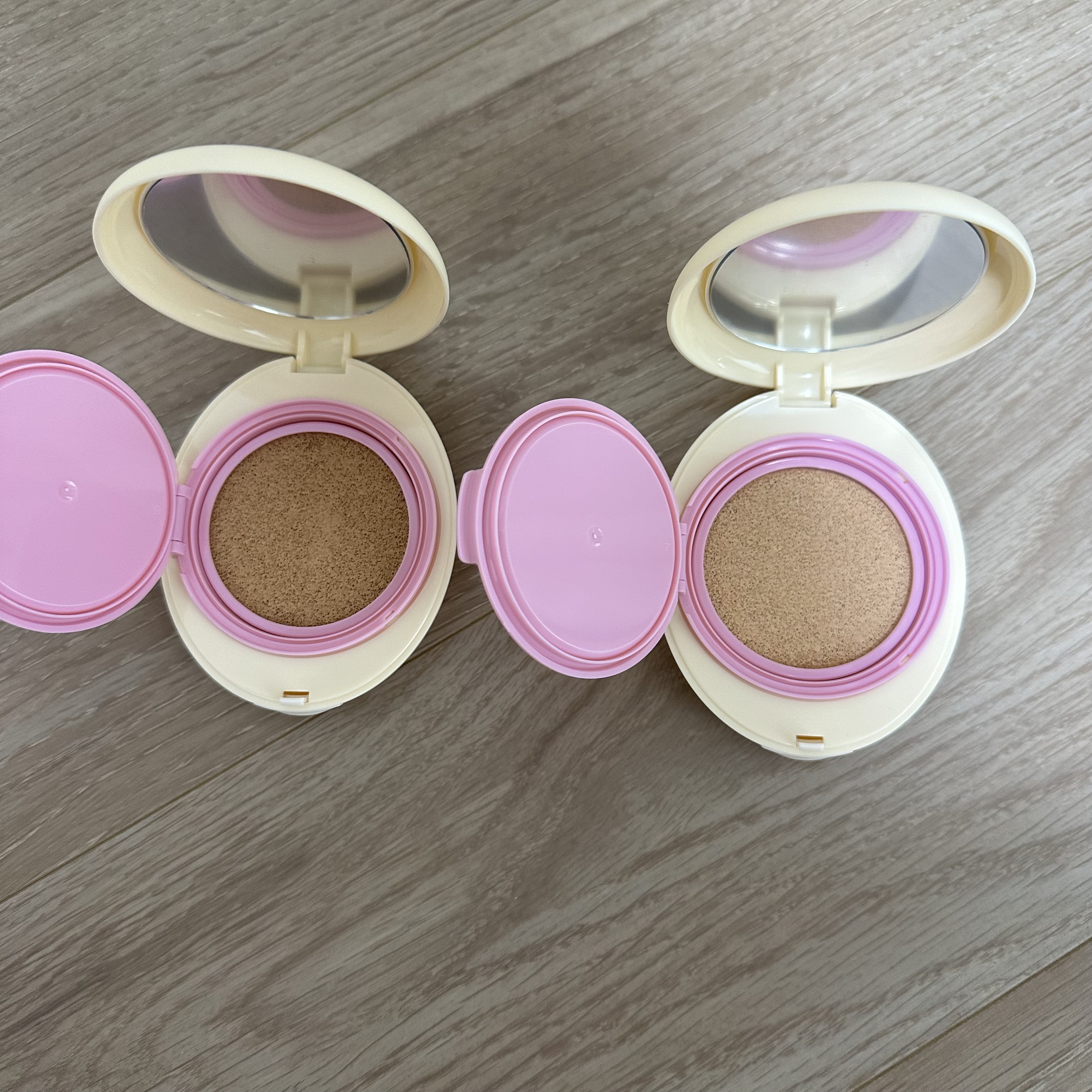 マットカバークッションファンデーション/ASUNE /クッションファンデーションを使ったクチコミ（3枚目）