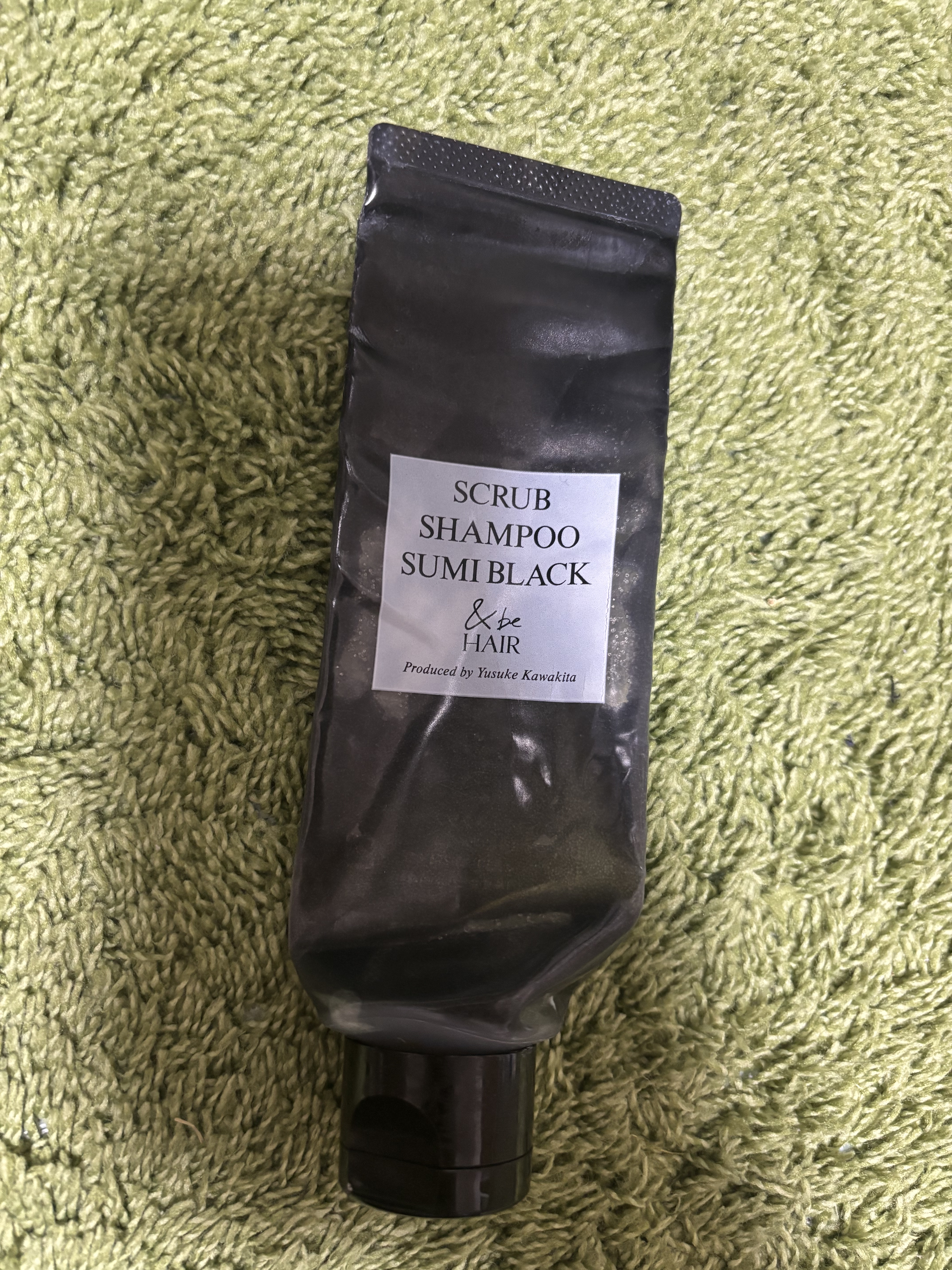 &be スクラブシャンプースミブラック/&be HAIR/市販シャンプーを使ったクチコミ（1枚目）