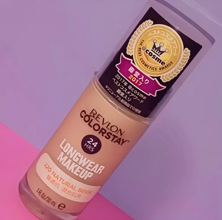 カラーステイ ロングウェア メイクアップ/REVLON/リキッドファンデーションを使ったクチコミ（2枚目）