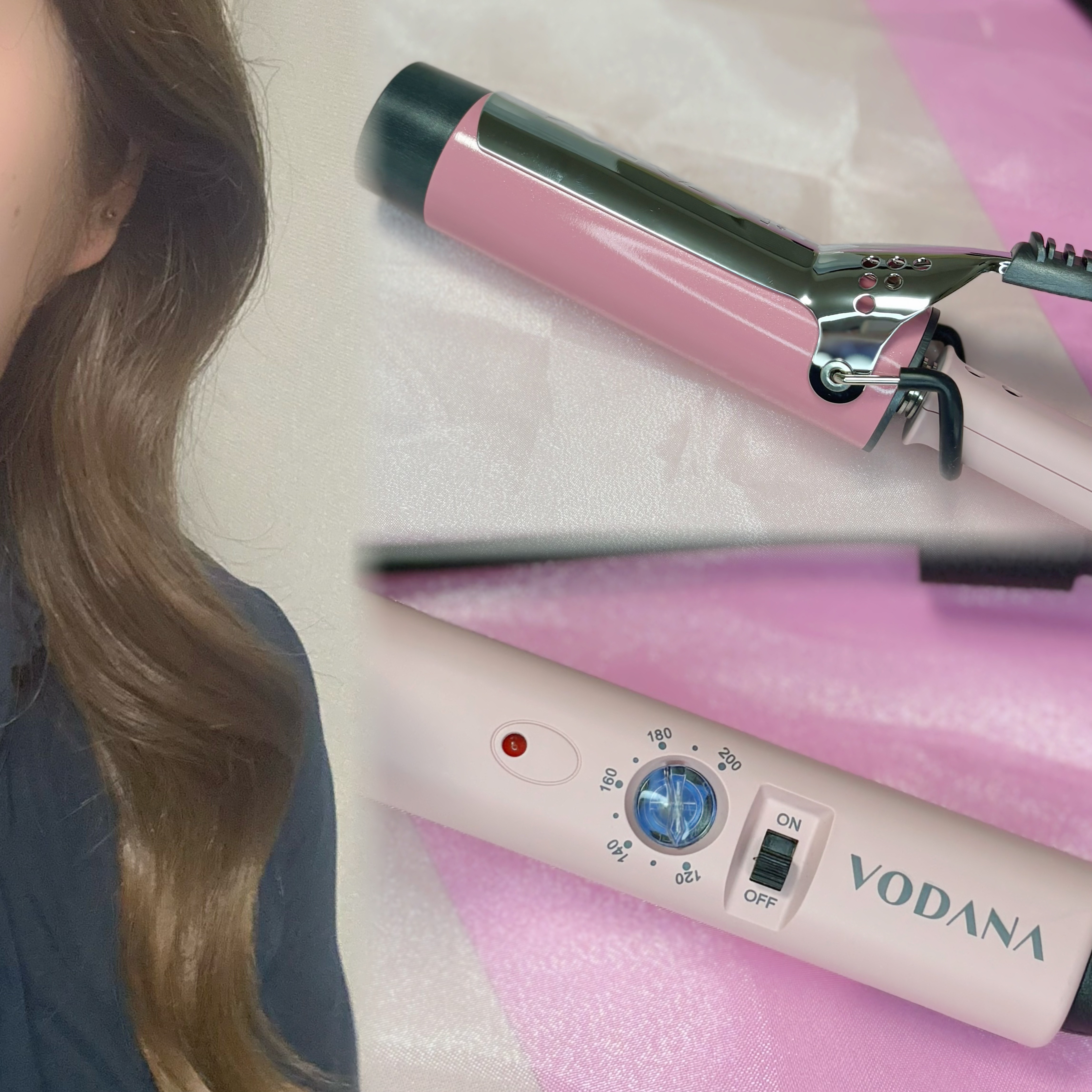 グラムウェーブ カーリングアイロン 36mm/40mm/VODANA (ボダナ)/カールアイロンを使ったクチコミ（2枚目）