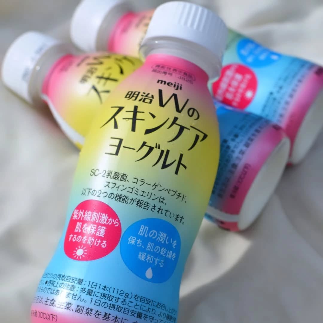 まぴねーず@フォロバ100 on LIPS 「明治Wのスキンケアヨーグルト【機能性表示食品】【商品特徴】SC..」(2枚目)