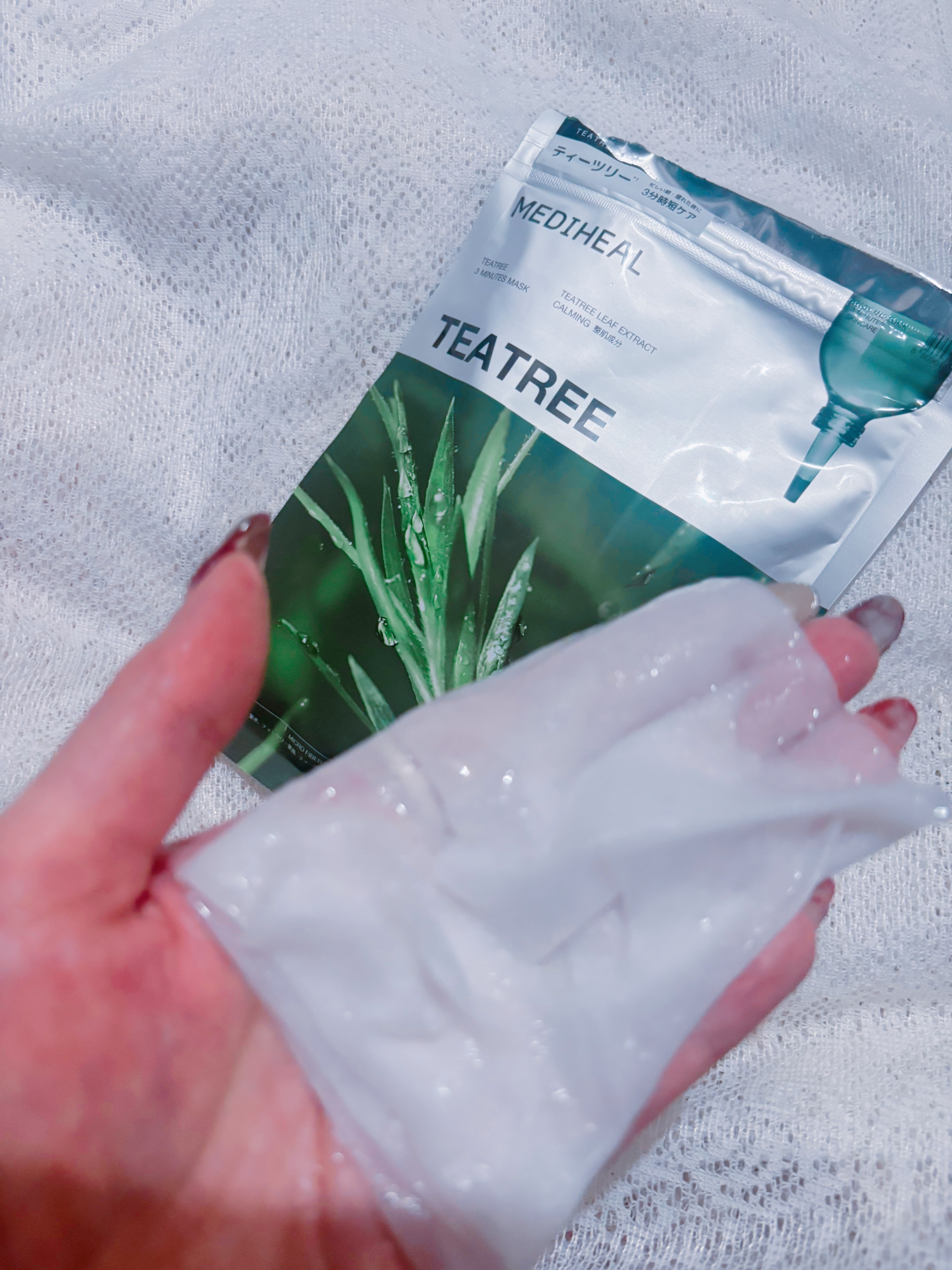 THE ティーツリー 3ミニッツ マスク/MEDIHEAL/シートマスク・パックを使ったクチコミ（3枚目）