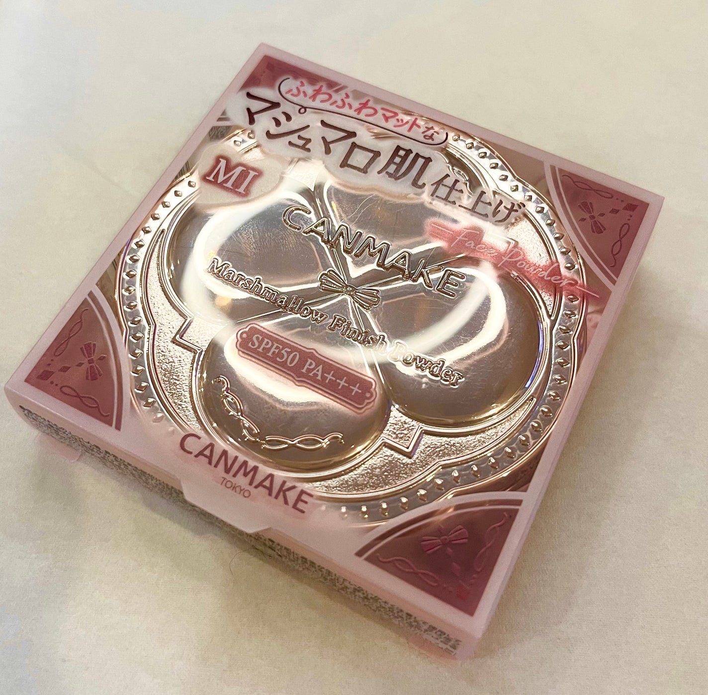 マシュマロフィニッシュパウダー/キャンメイク/プレストパウダーを使ったクチコミ(1枚目)