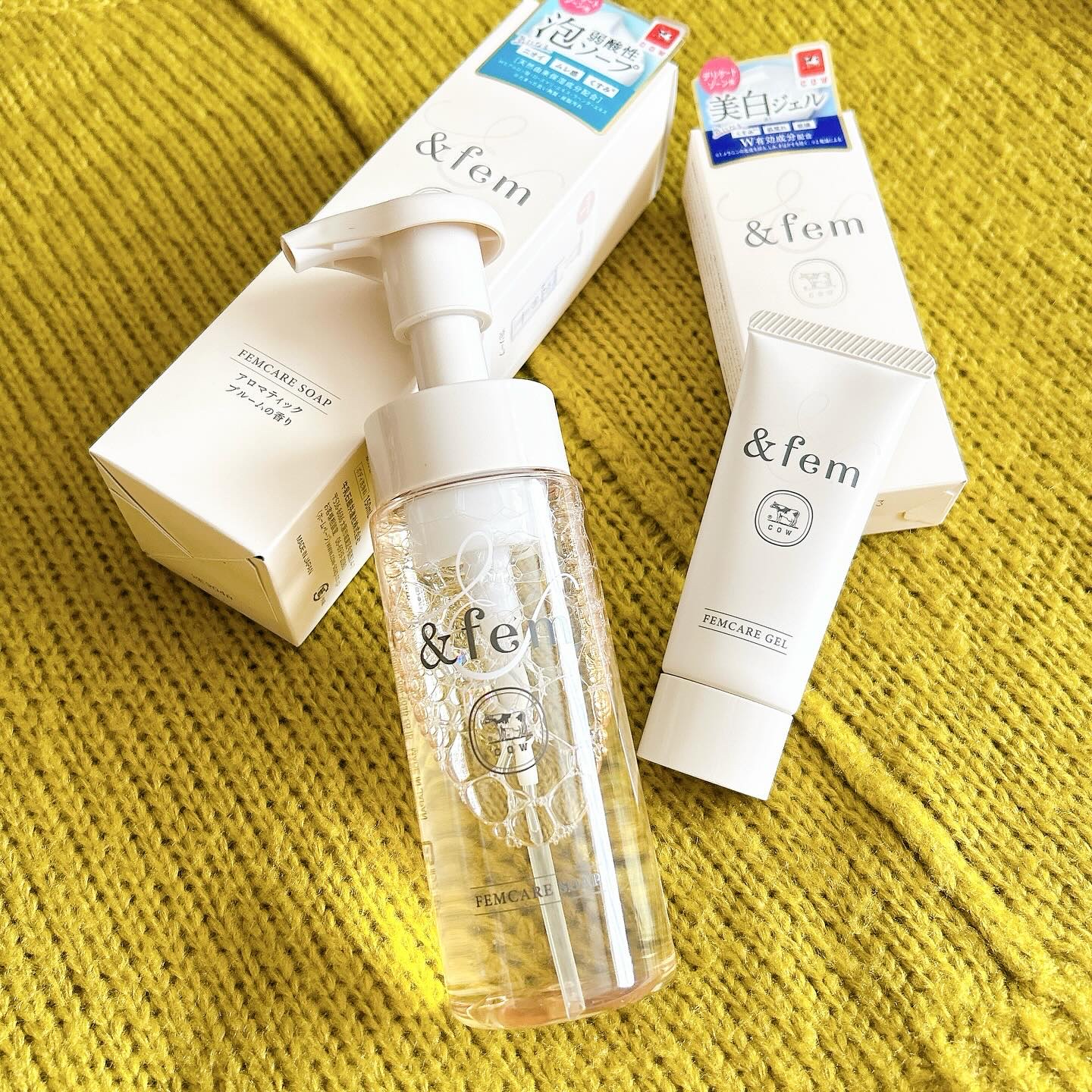 アンドフェム フェムケア泡ソープ/＆fem/デリケートゾーンケアを使ったクチコミ（1枚目）