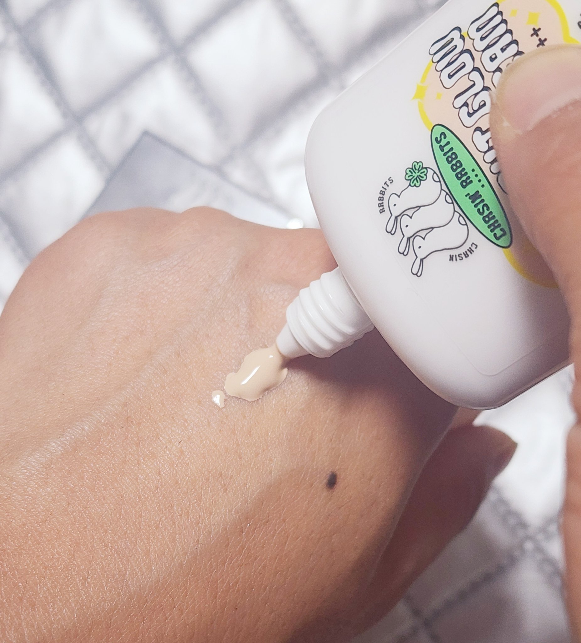 オールアバウトグロウカバークリーム/CHASIN'RABBITS/日焼け止めクリームを使ったクチコミ（2枚目）