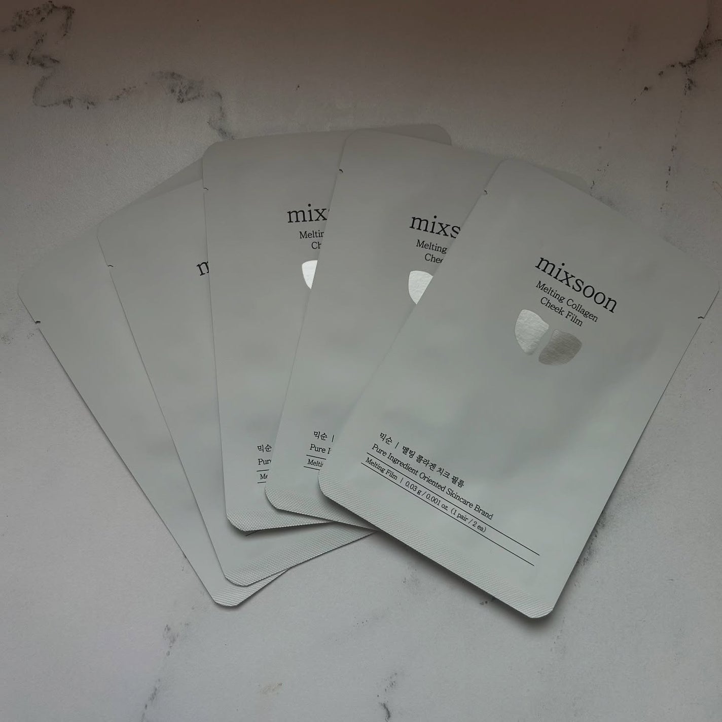 メルティングコラーゲンチークフィルム/mixsoon/シートマスク・パックを使ったクチコミ(4枚目)