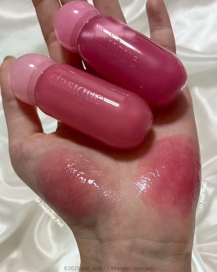 ジューシーデューイグロウティント/dasique/リップティントを使ったクチコミ(5枚目)