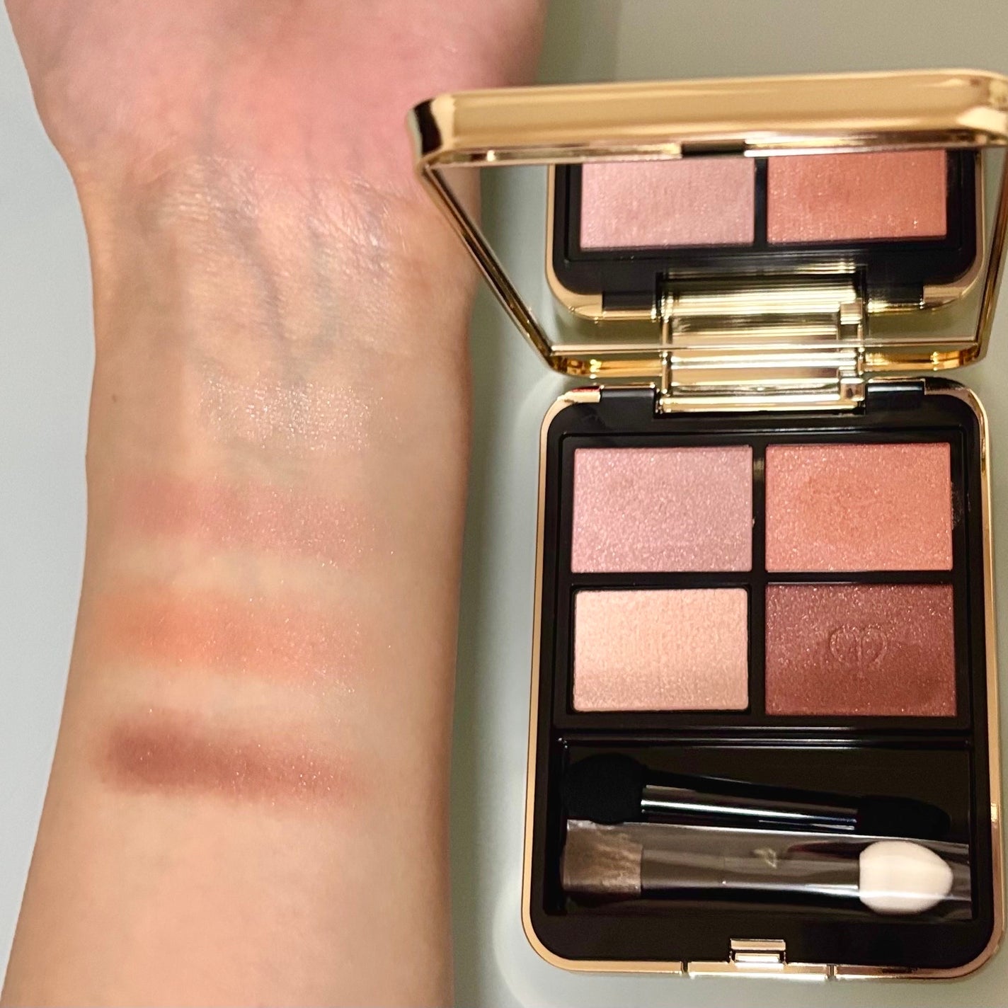 オンブルクルールクアドリ/クレ・ド・ポー ボーテ/アイシャドウパレットを使ったクチコミ(6枚目)