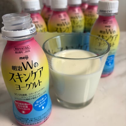 明治Wのスキンケアヨーグルト/明治/飲むヨーグルトを使ったクチコミ(4枚目)