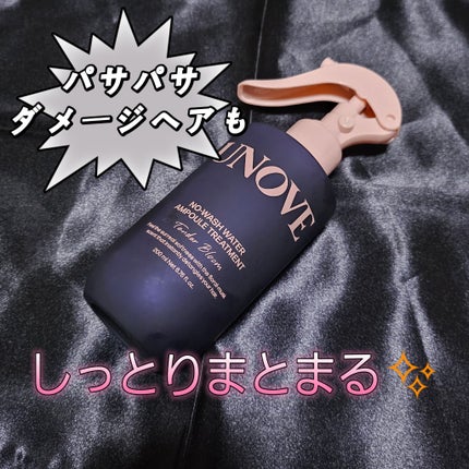 ノーウォッシュウォーターセラムトリートメント/UNOVE/ヘアトリートメントを使ったクチコミ(1枚目)
