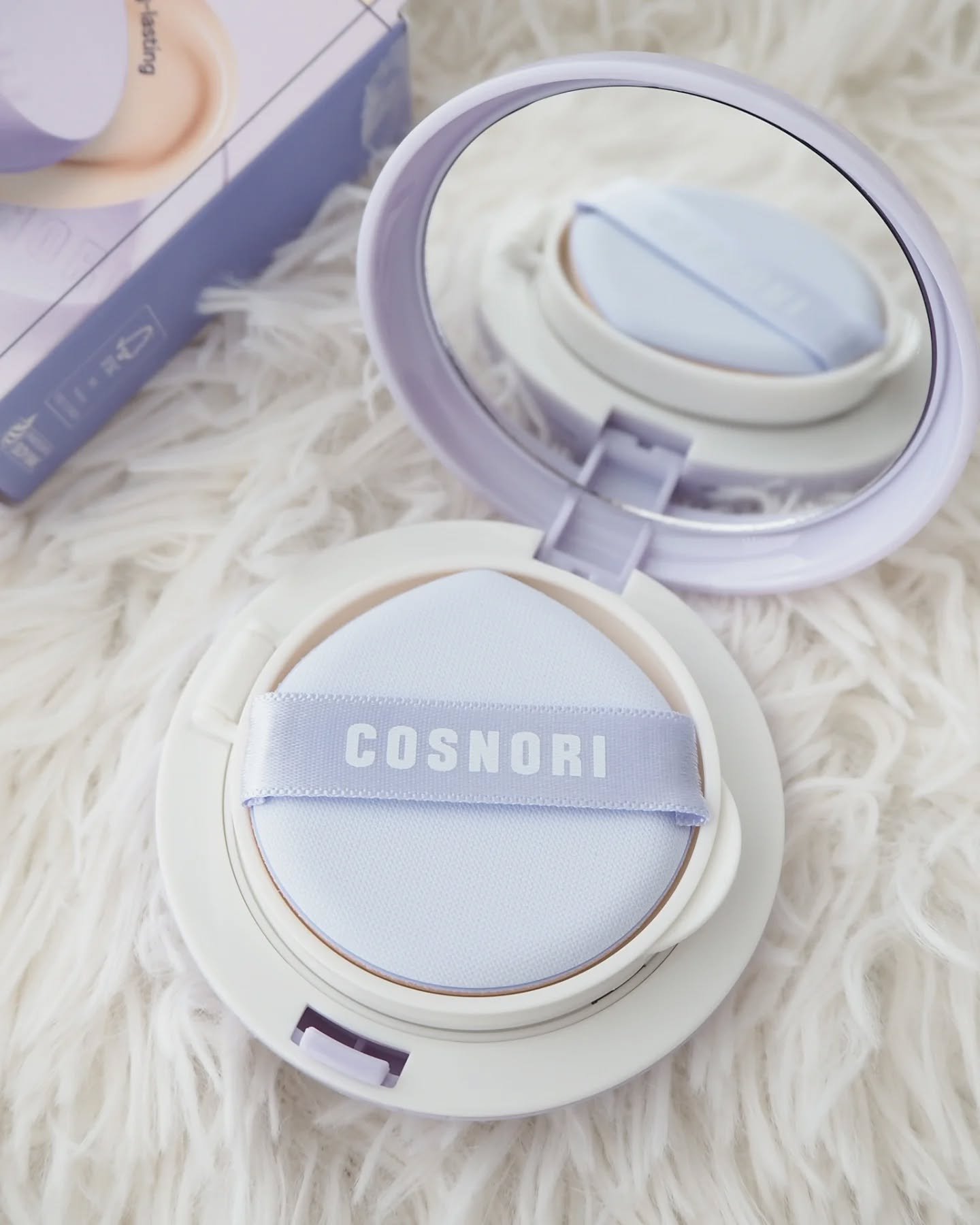 パンテノールバリアクッション/COSNORI/クッションファンデーションを使ったクチコミ（2枚目）