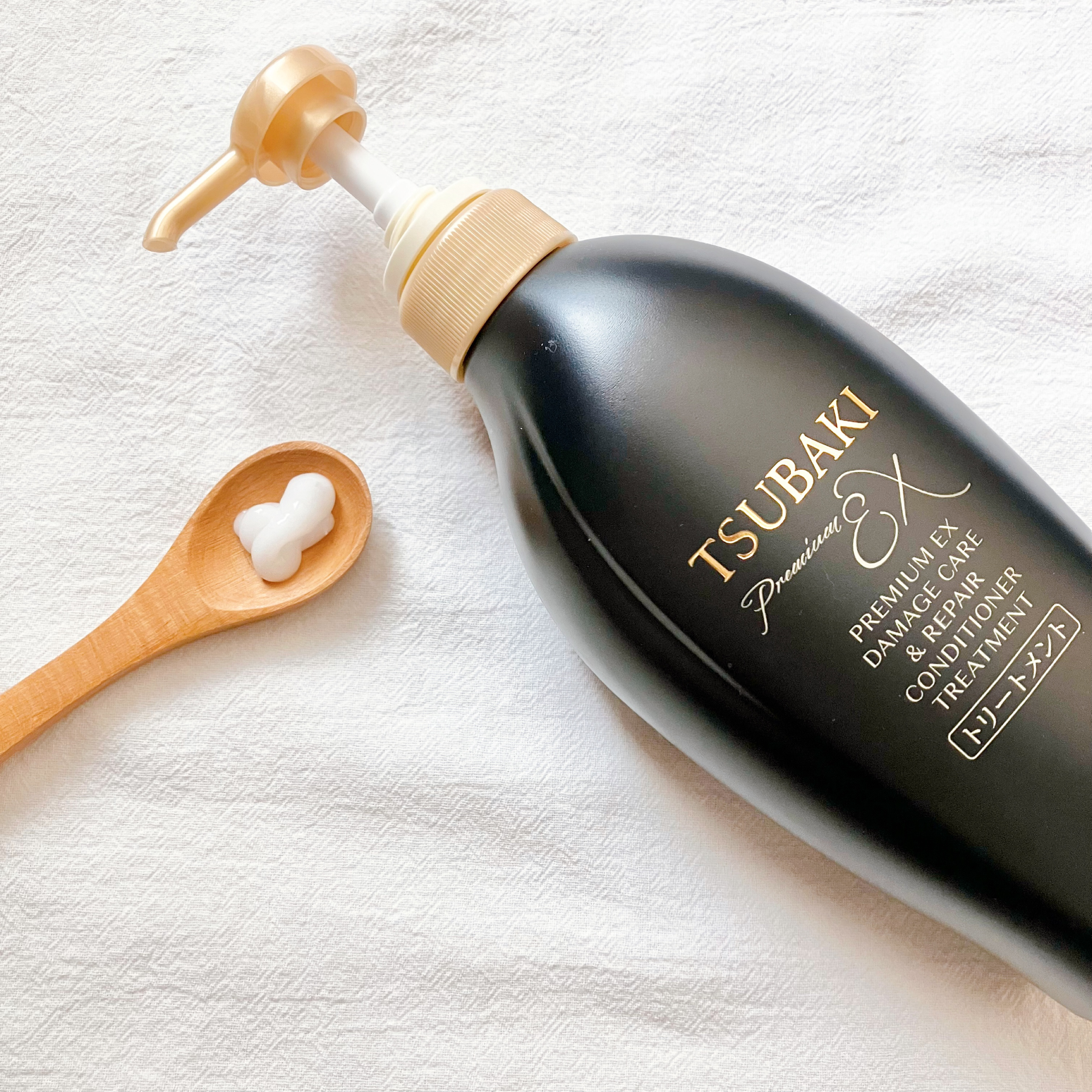 TSUBAKI プレミアムEX ダメージケア＆リペア シャンプー/コンディショナートリートメント/TSUBAKI/シャンプー・コンディショナーを使ったクチコミ（3枚目）