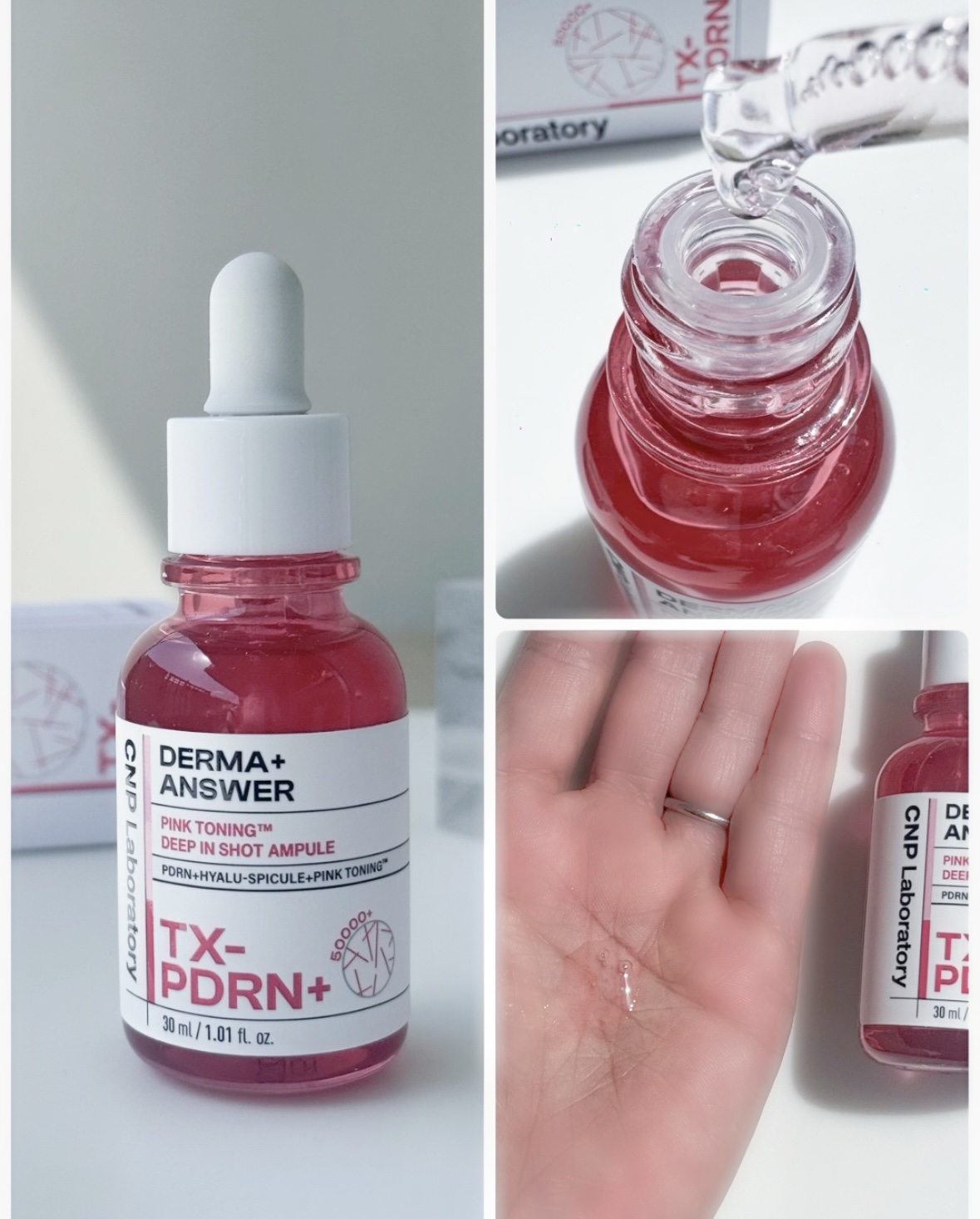 ピンクトーニング™︎ディープインショットアンプル/CNP Laboratory/美容液を使ったクチコミ（2枚目）