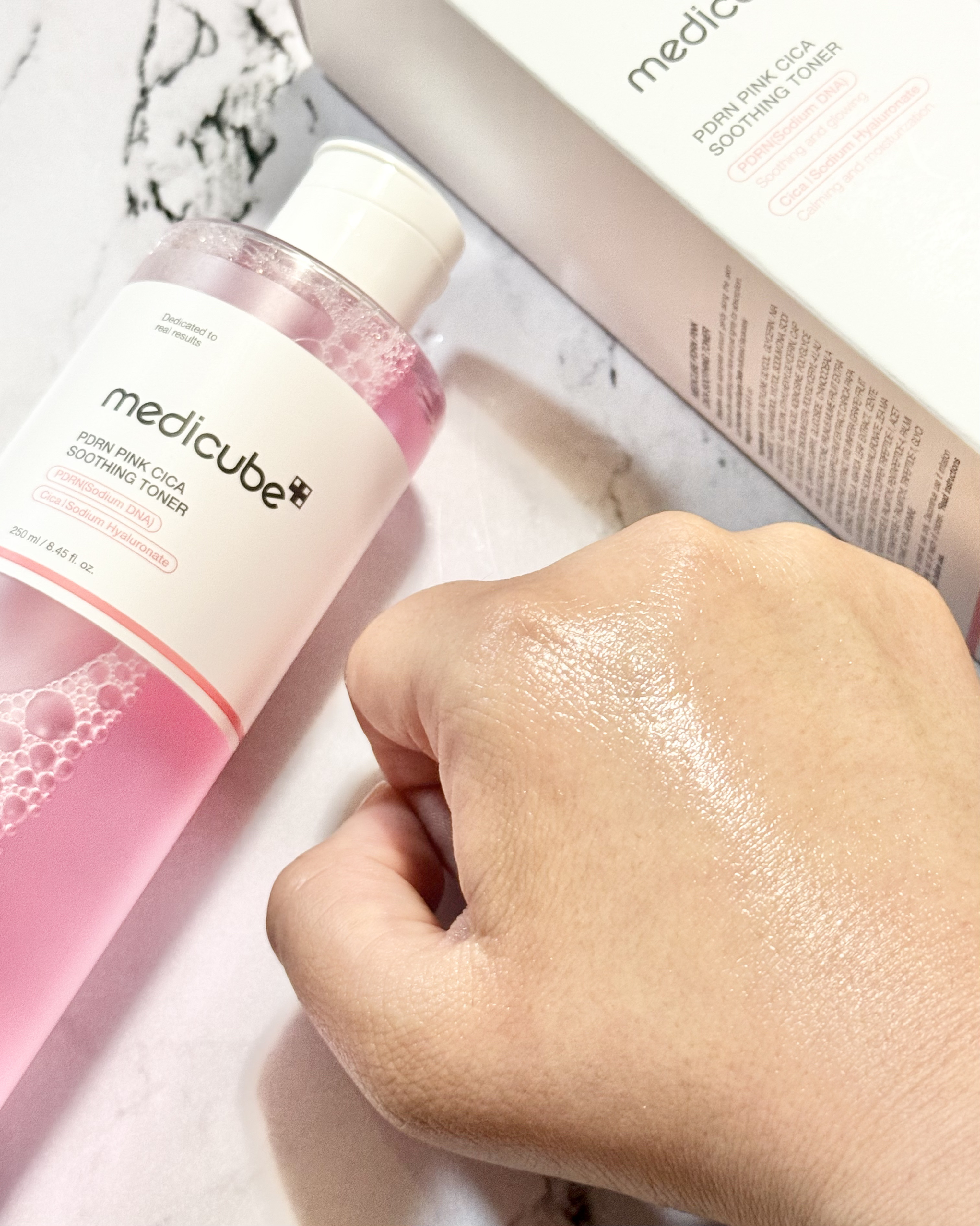 PDRN ピンクスージングトナー/MEDICUBE/化粧水を使ったクチコミ（3枚目）