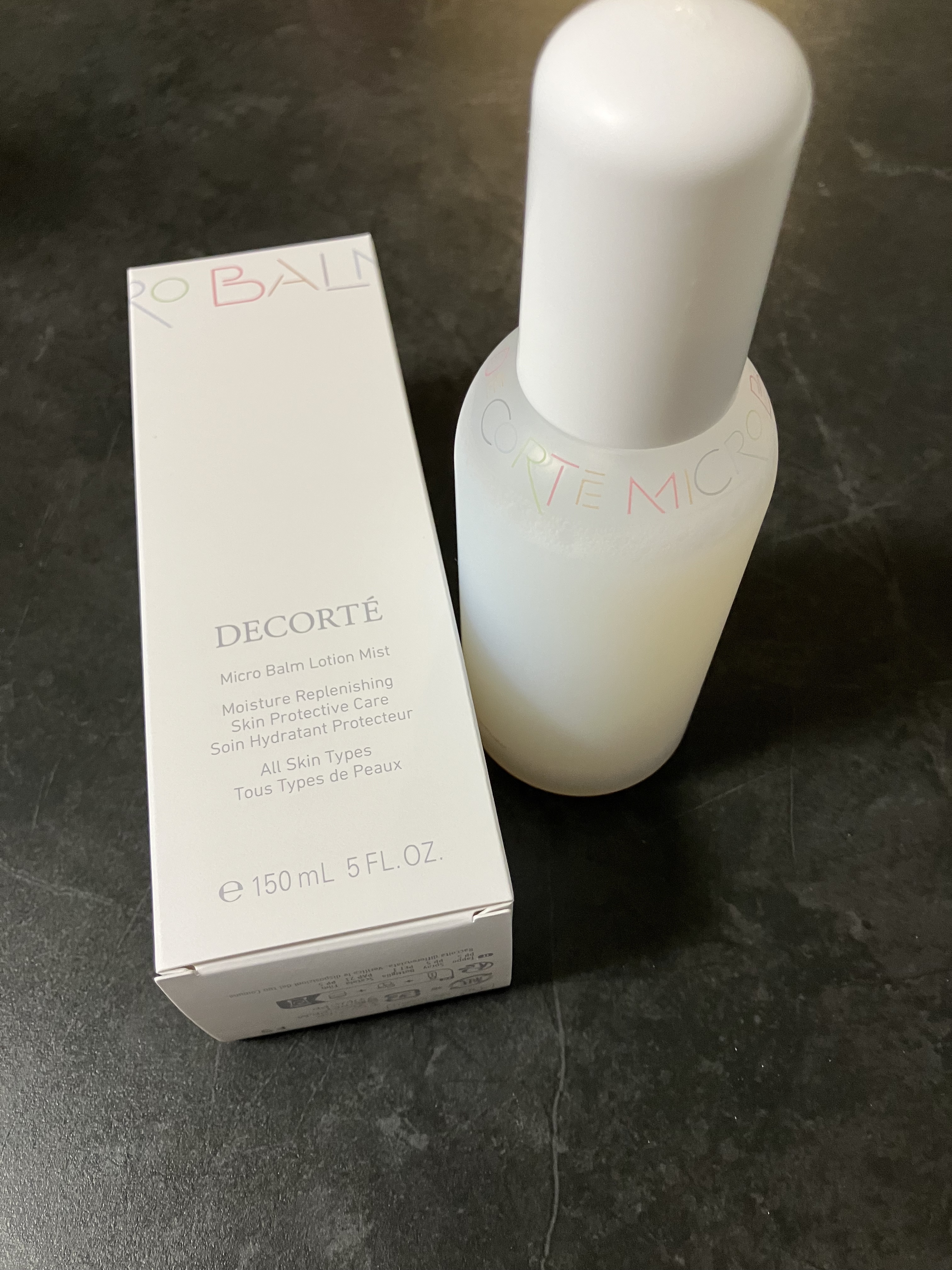 コスメデコルテ 薬用 マイクロバーム ローション ミスト〈薬用化粧液〉【医薬部外品】/DECORTÉ/ミスト状化粧水を使ったクチコミ（2枚目）