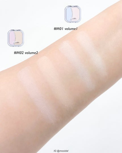 フェイスフィルボリューマーハイライター/mude/パウダーハイライトを使ったクチコミ(8枚目)