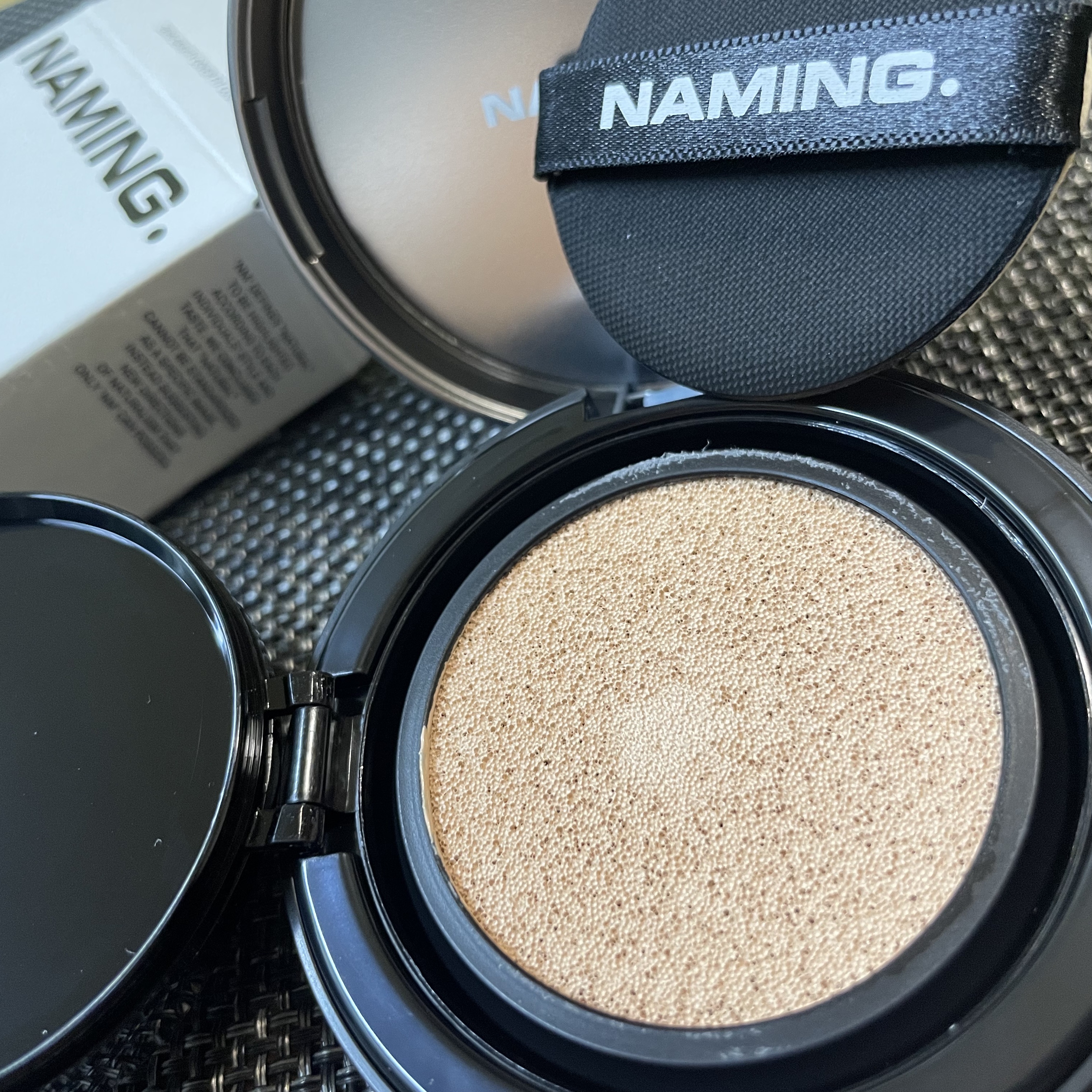 ネーミング ゼログラビティ カバーフィットクッション/NAMING./クッションファンデーションを使ったクチコミ（2枚目）