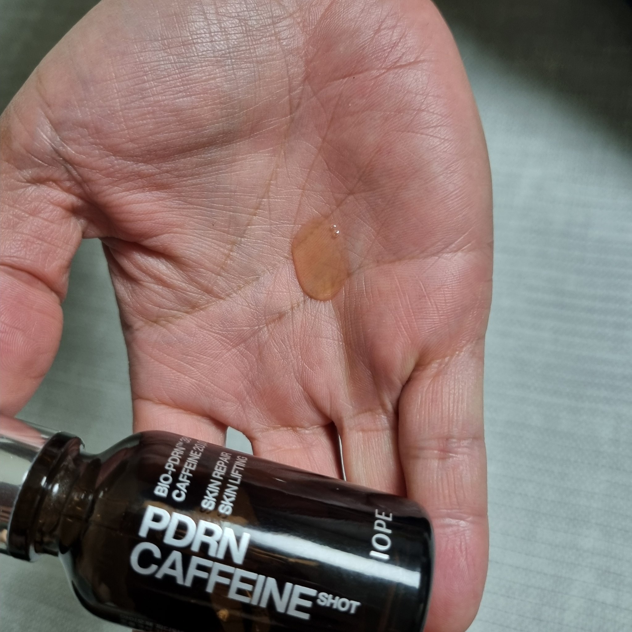 PDRNカフェインショット/IOPE/美容液を使ったクチコミ（2枚目）