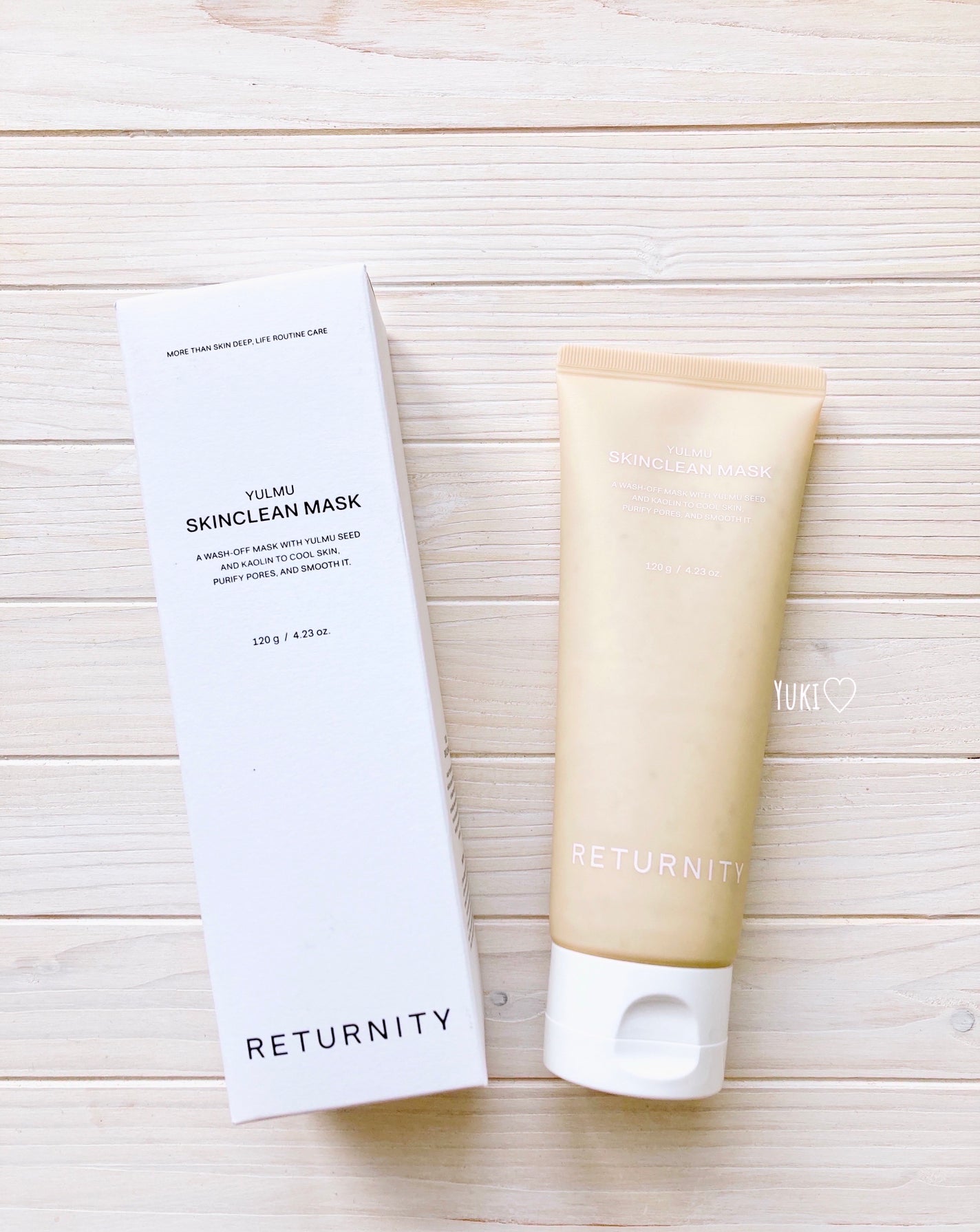 ユルムスキンクリーンパック/RETURNITY/洗い流すパック・マスクを使ったクチコミ(5枚目)
