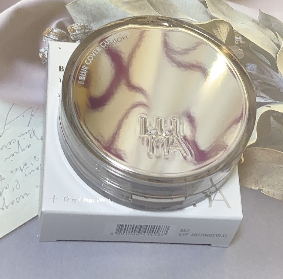 ブラーカバークッション 1.5 ペタル/LUNA/クッションファンデーションを使ったクチコミ（1枚目）