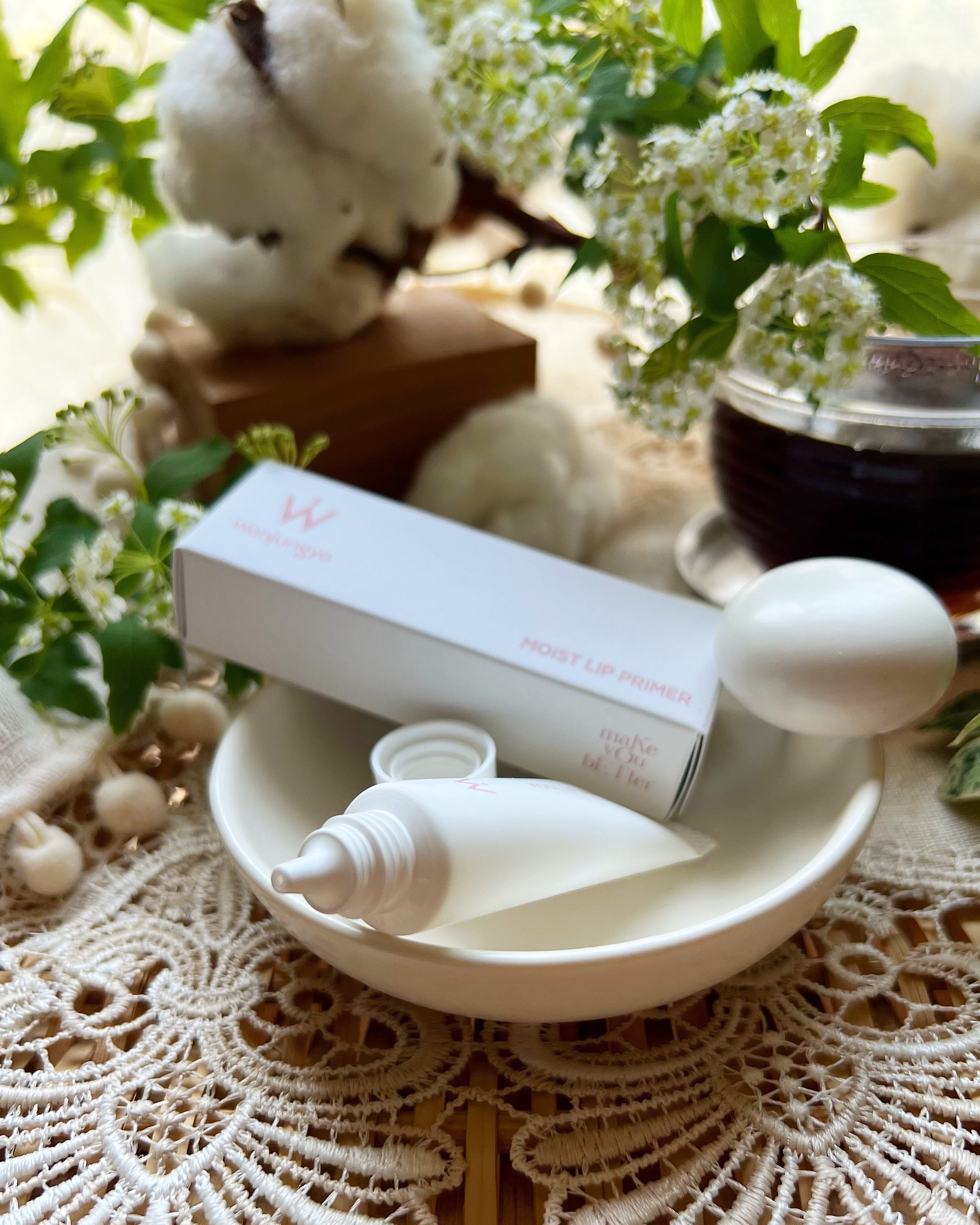 ウォンジョンヨ モイストリッププライマー　 9mL/Wonjungyo/リップオイルを使ったクチコミ（3枚目）