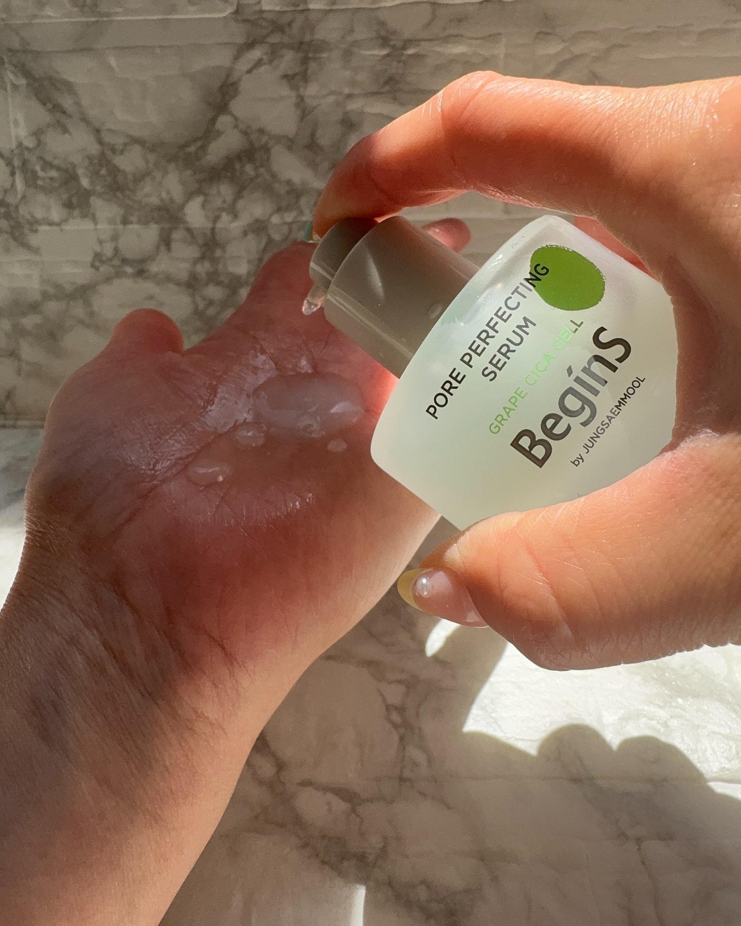 Pore Perfecting Serum/BeginS by JUNGSAEMMOOL/美容液を使ったクチコミ（3枚目）