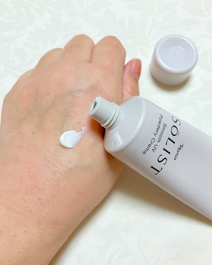 ソリスト スムースUV パウダリークリーム/ナリス化粧品/日焼け止めクリームを使ったクチコミ(5枚目)