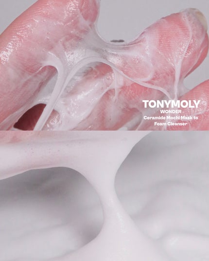 モチマスク トゥ フォーム クレンザー/TONYMOLY/洗顔フォームを使ったクチコミ(4枚目)