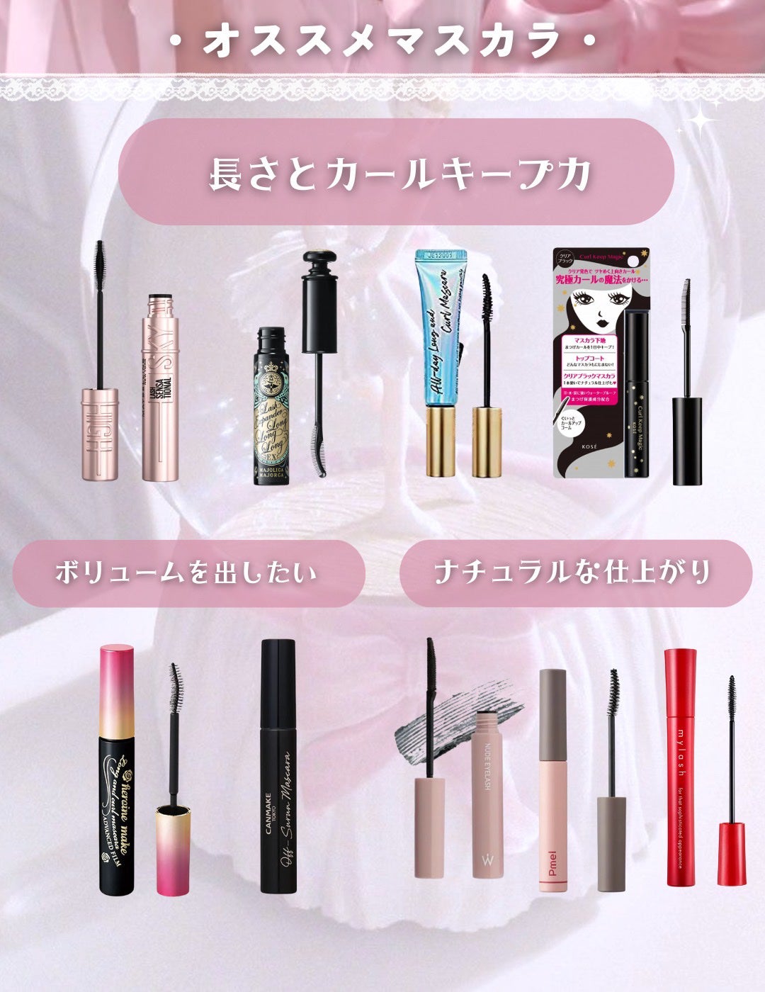 ロング&カールマスカラ アドバンストフィルム/ヒロインメイク/マスカラを使ったクチコミ(7枚目)