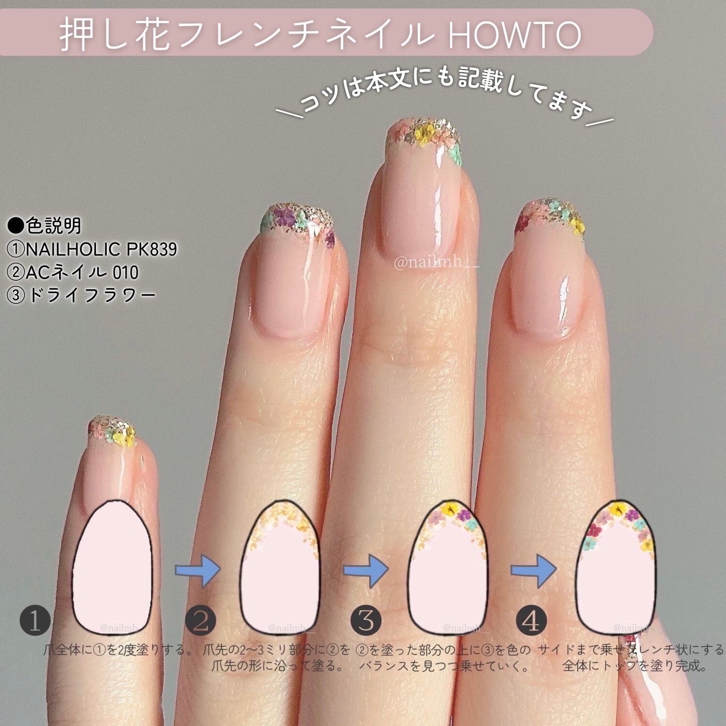 ネイルパーツ/セリア/ネイルチップ・パーツを使ったクチコミ(2枚目)