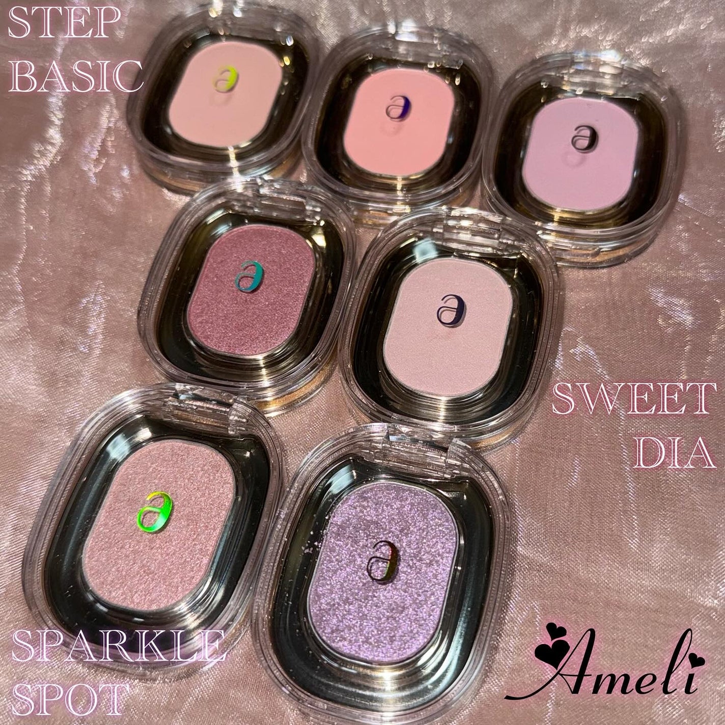 STEP BASIC EYESHADOW/Ameli/単色アイシャドウを使ったクチコミ(1枚目)