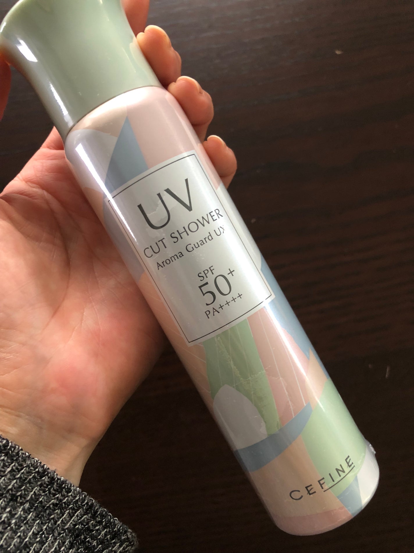UVカットシャワー アロマガード UX/セフィーヌ/日焼け止め・UVケアを使ったクチコミ(1枚目)