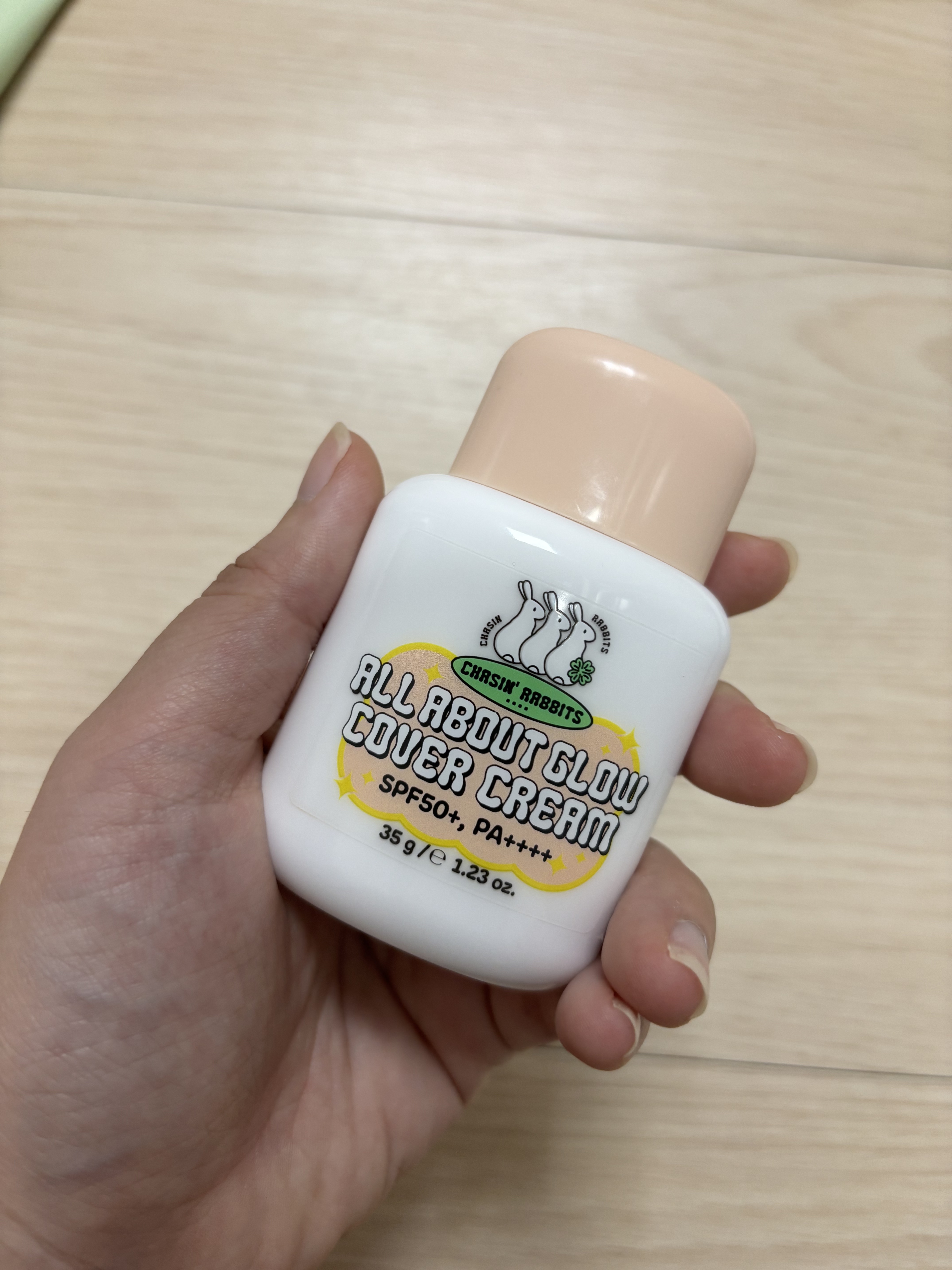 オールアバウトグロウカバークリーム/CHASIN'RABBITS/日焼け止めクリームを使ったクチコミ（1枚目）