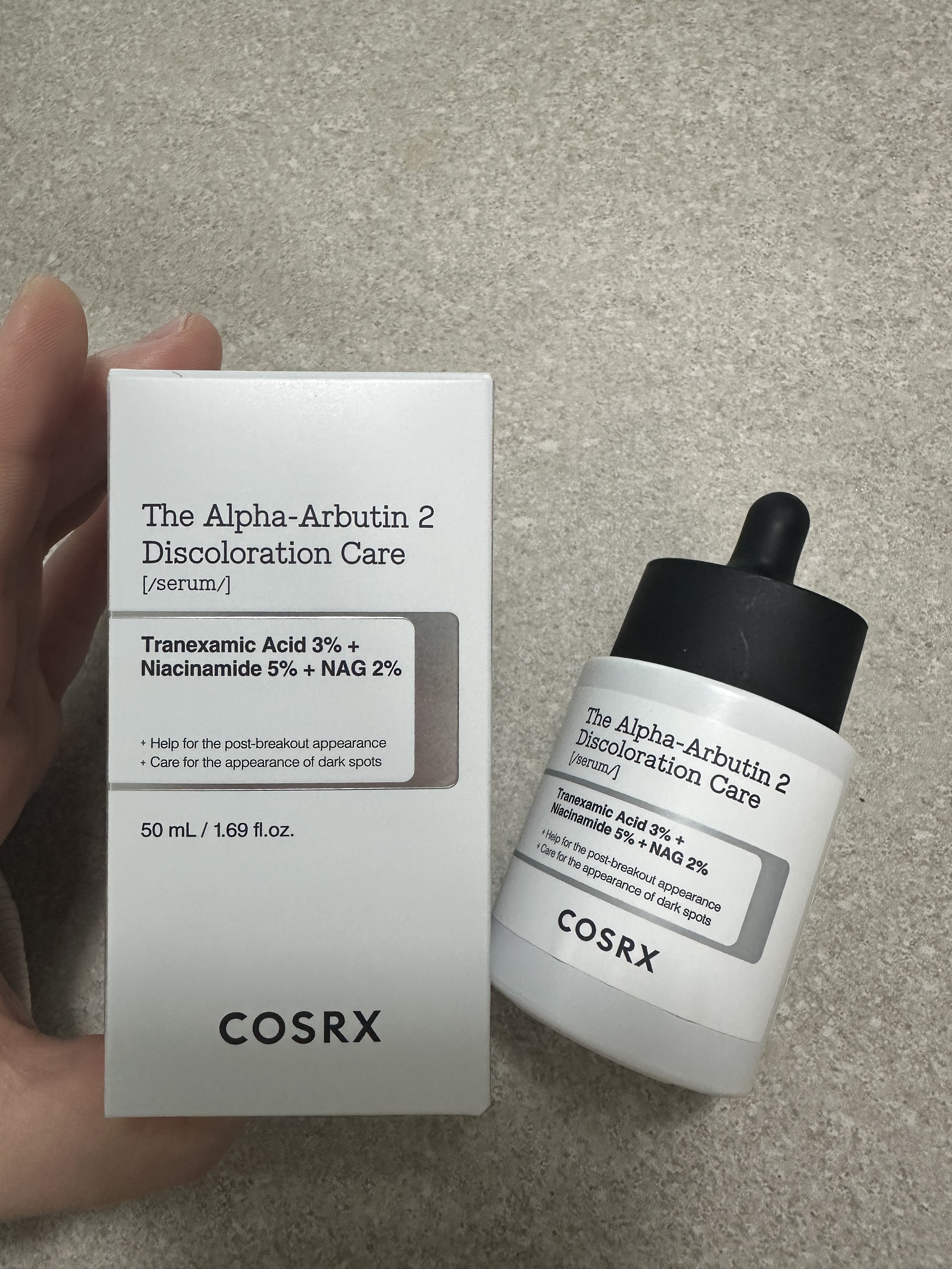 RXザ・アルファアルブチン2 ニキビ跡ケアセラム/COSRX/美容液を使ったクチコミ（1枚目）