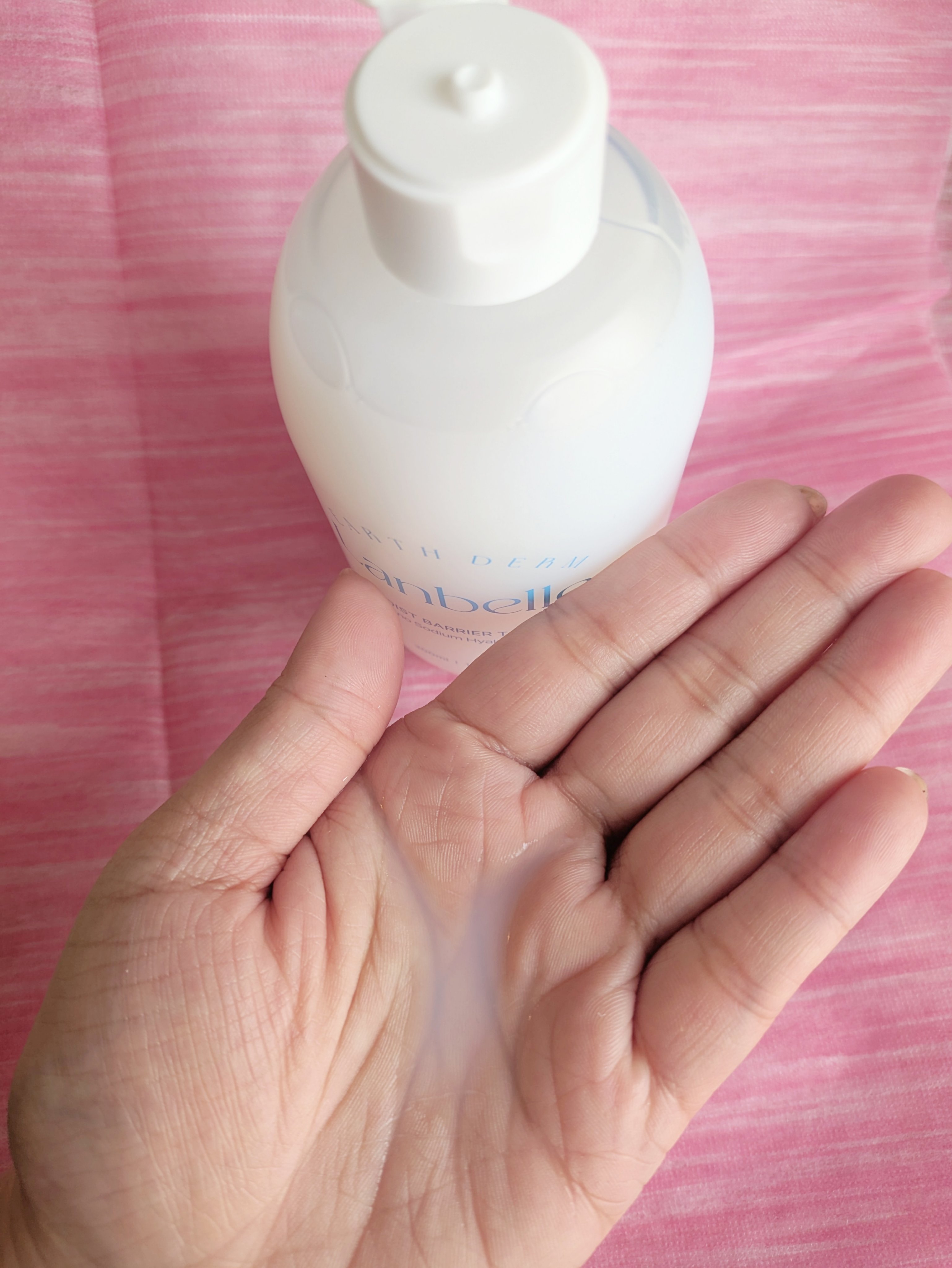 水分バリアトナー/LANBELLE/化粧水を使ったクチコミ（3枚目）