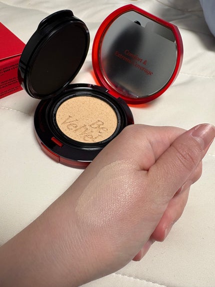 ビーベルベットカバークッション/espoir/クッションファンデーションを使ったクチコミ(2枚目)